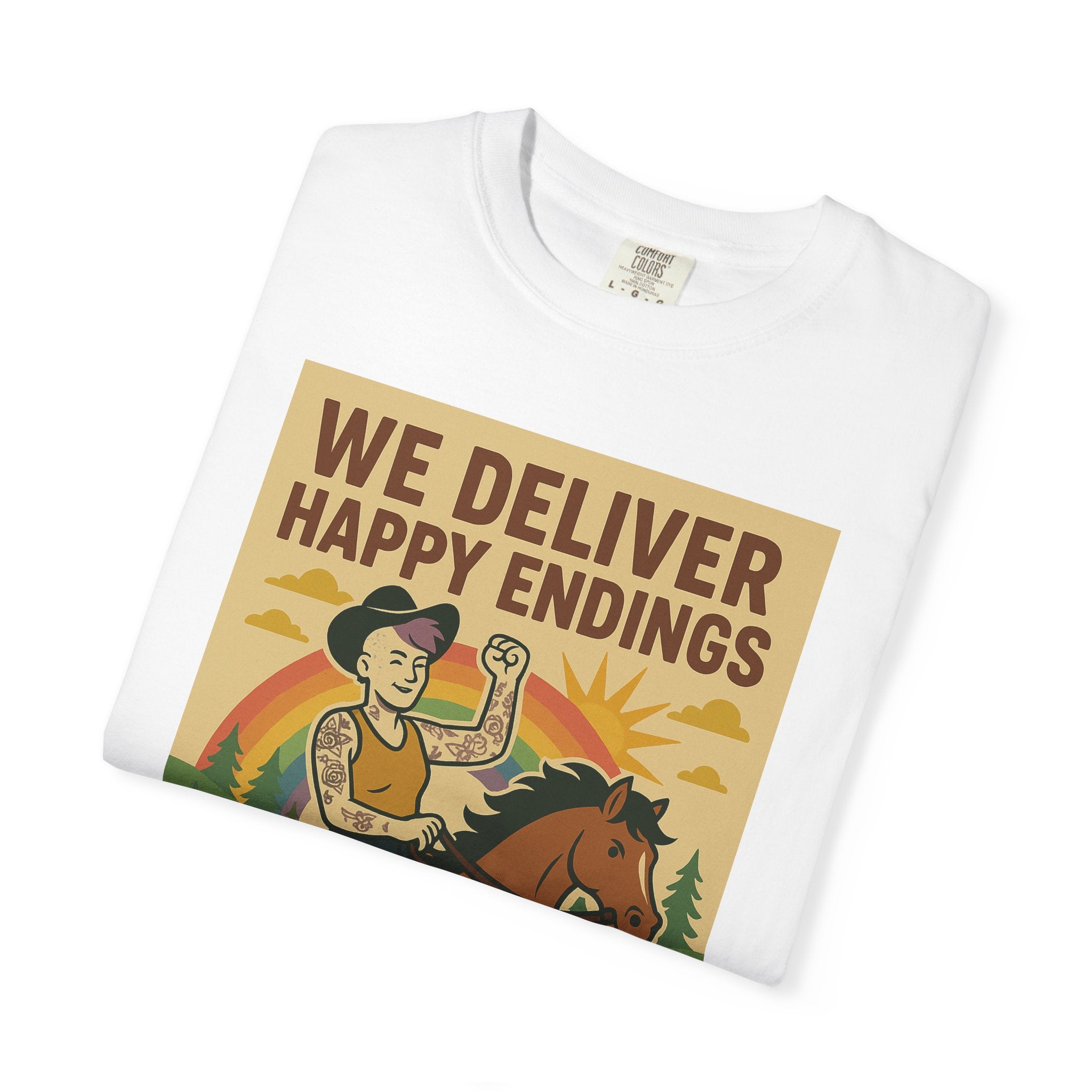 Happy Endings Unisex Graphic Tee