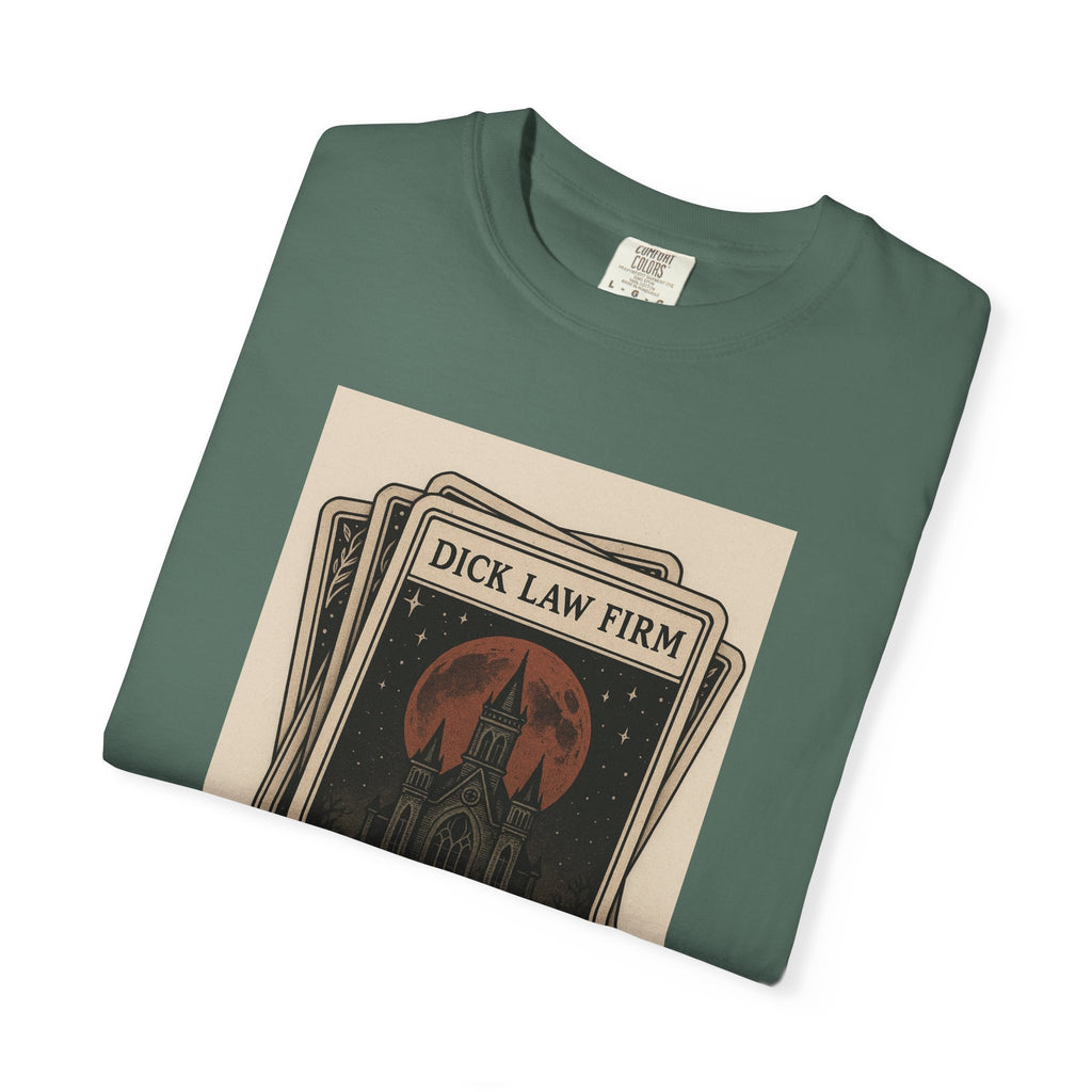 Dick Law Firm Tarot Card Unisex Graphic Tee