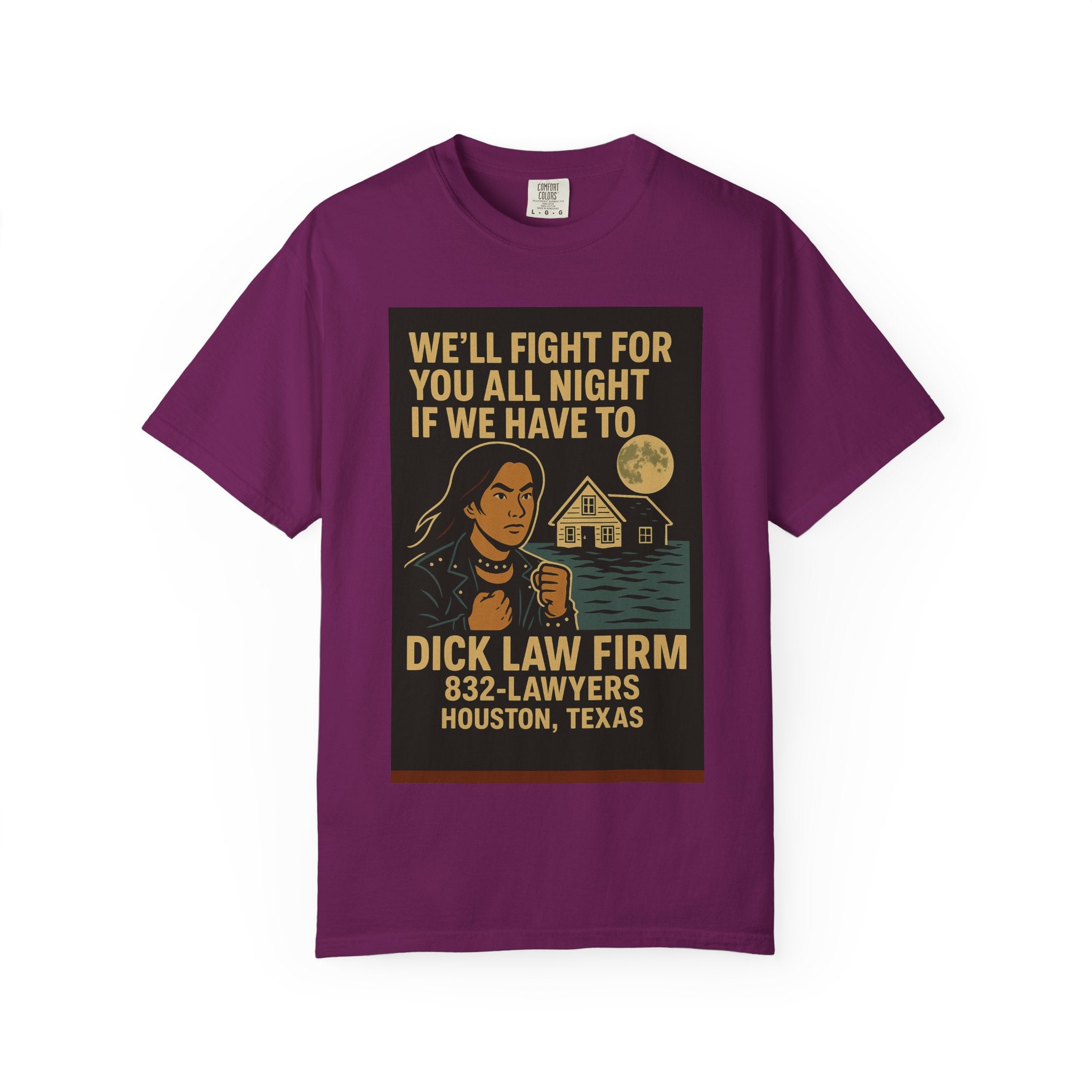 Fight All Night Unisex Graphic Tee