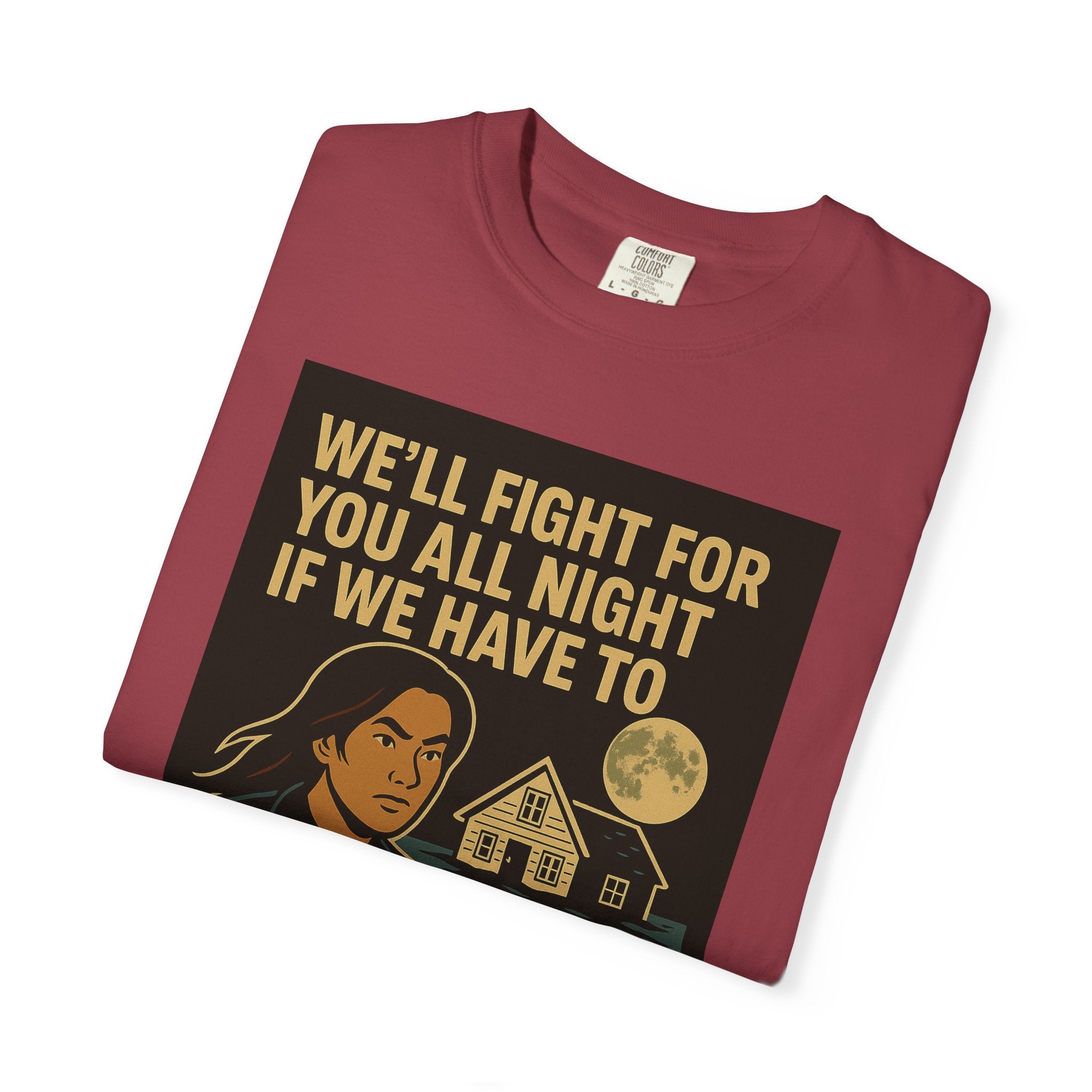 Fight All Night Unisex Graphic Tee