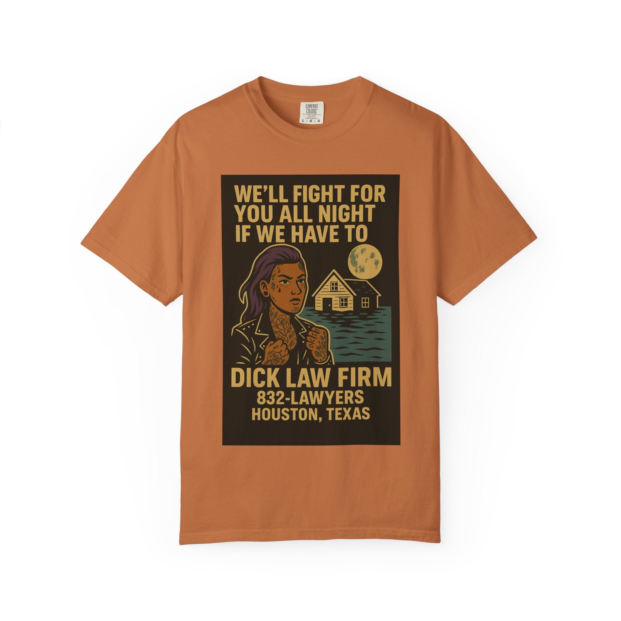 Fight All Night Unisex Graphic Tee