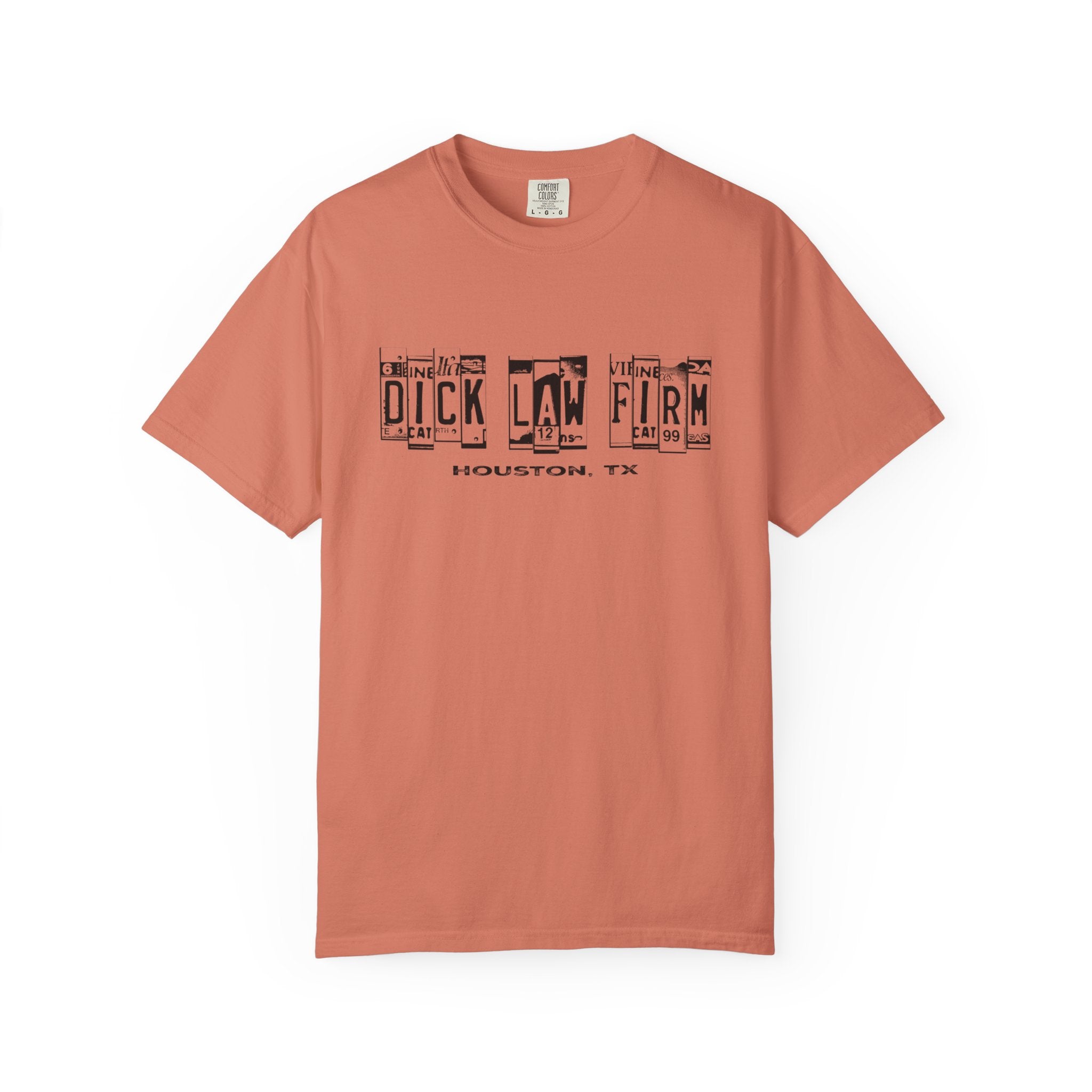 Dick Law Firm License Plate Unisex Graphic Tee