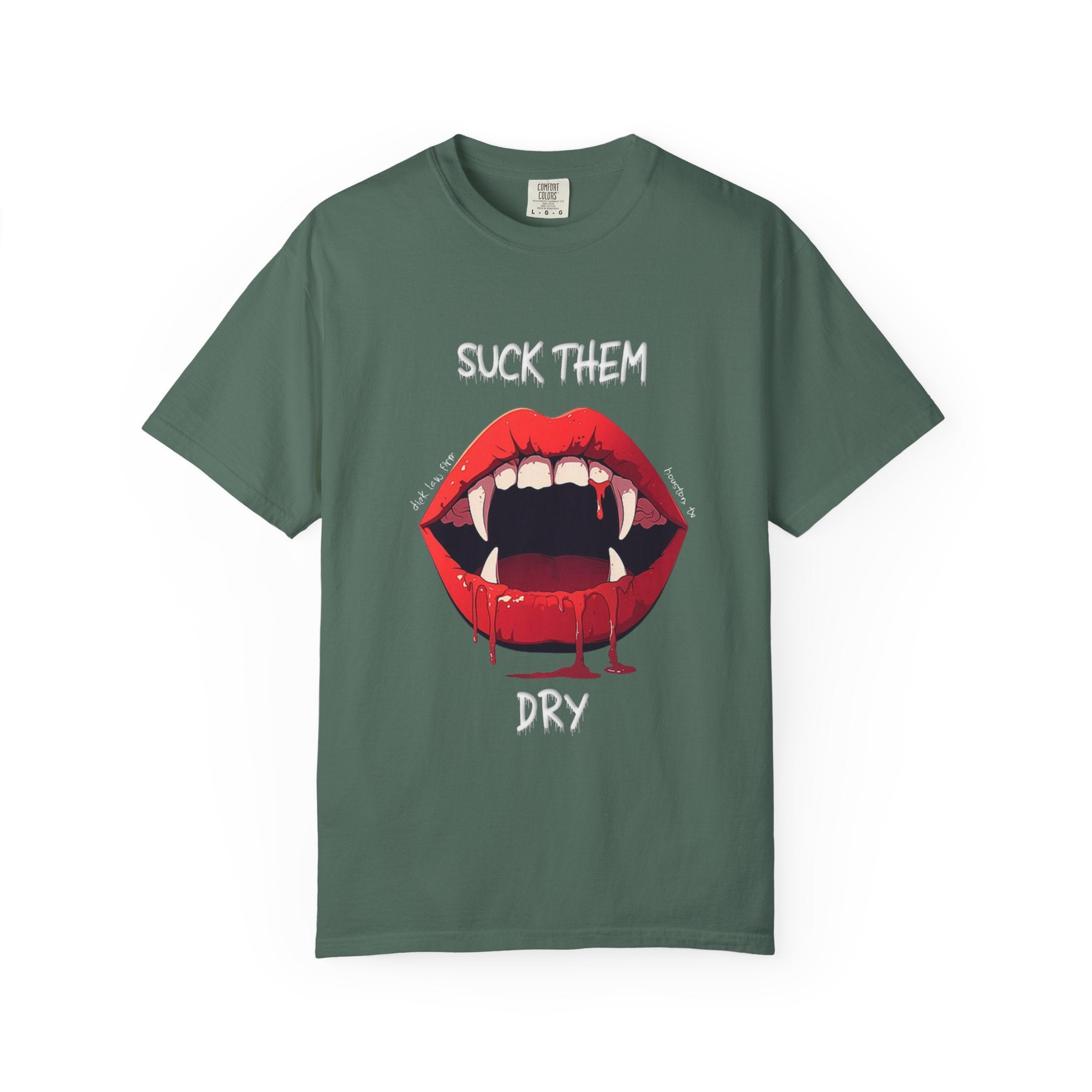 Suck Them Dry Halloween Unisex Graphic Tee