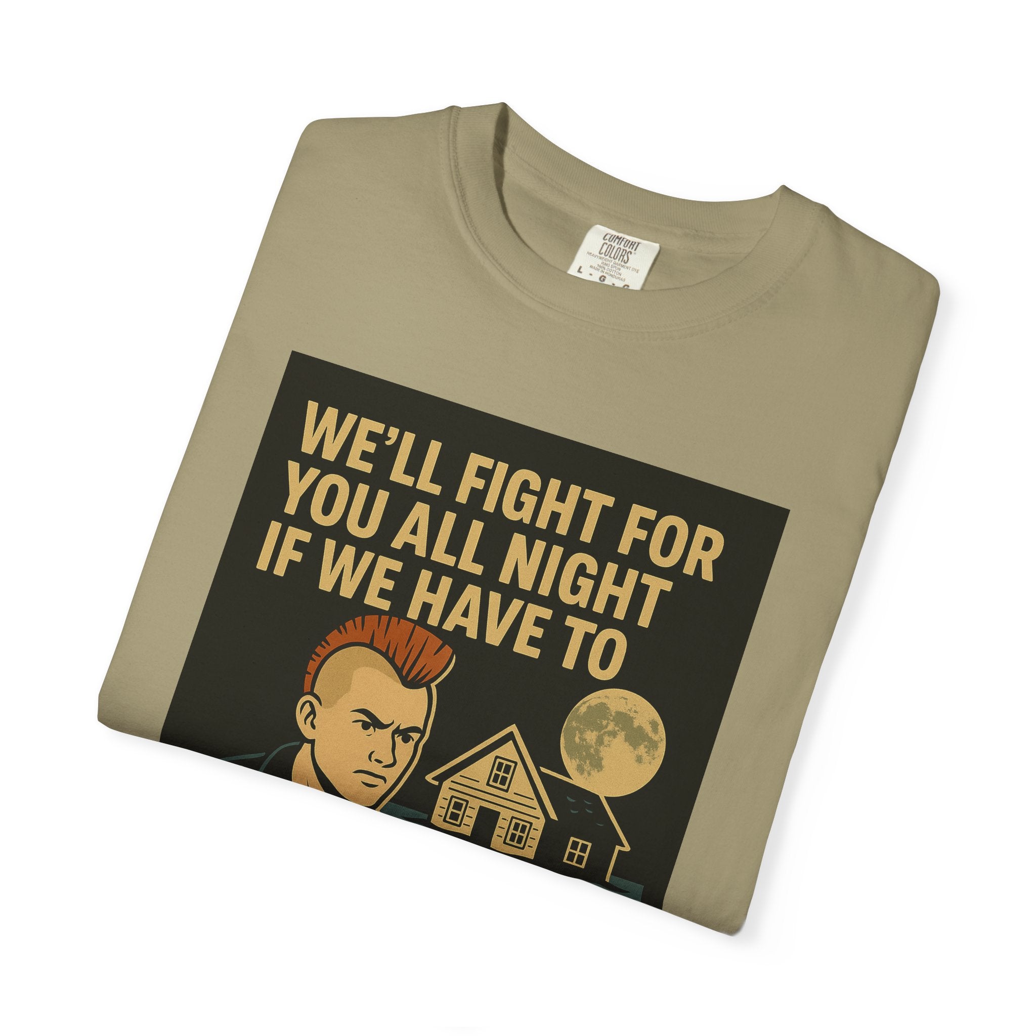 Fight All Night Unisex Graphic Tee