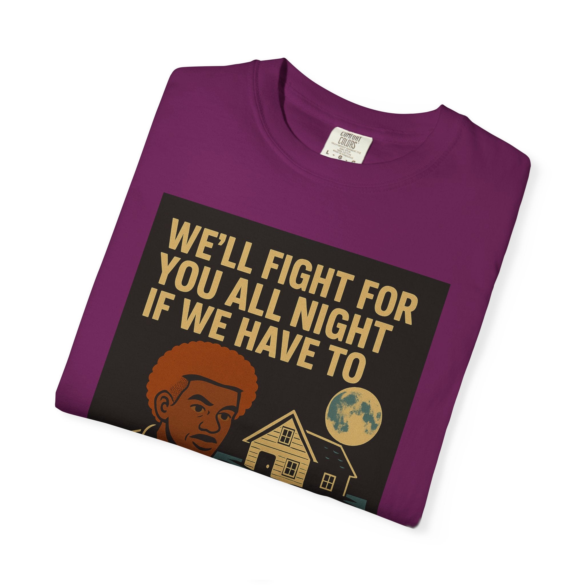 Fight All Night Unisex Graphic Tee
