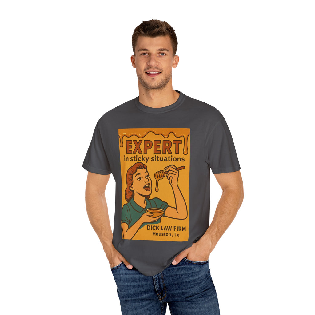 Expert in Sticky Situations T-Shirt Unisex Graphic Tee