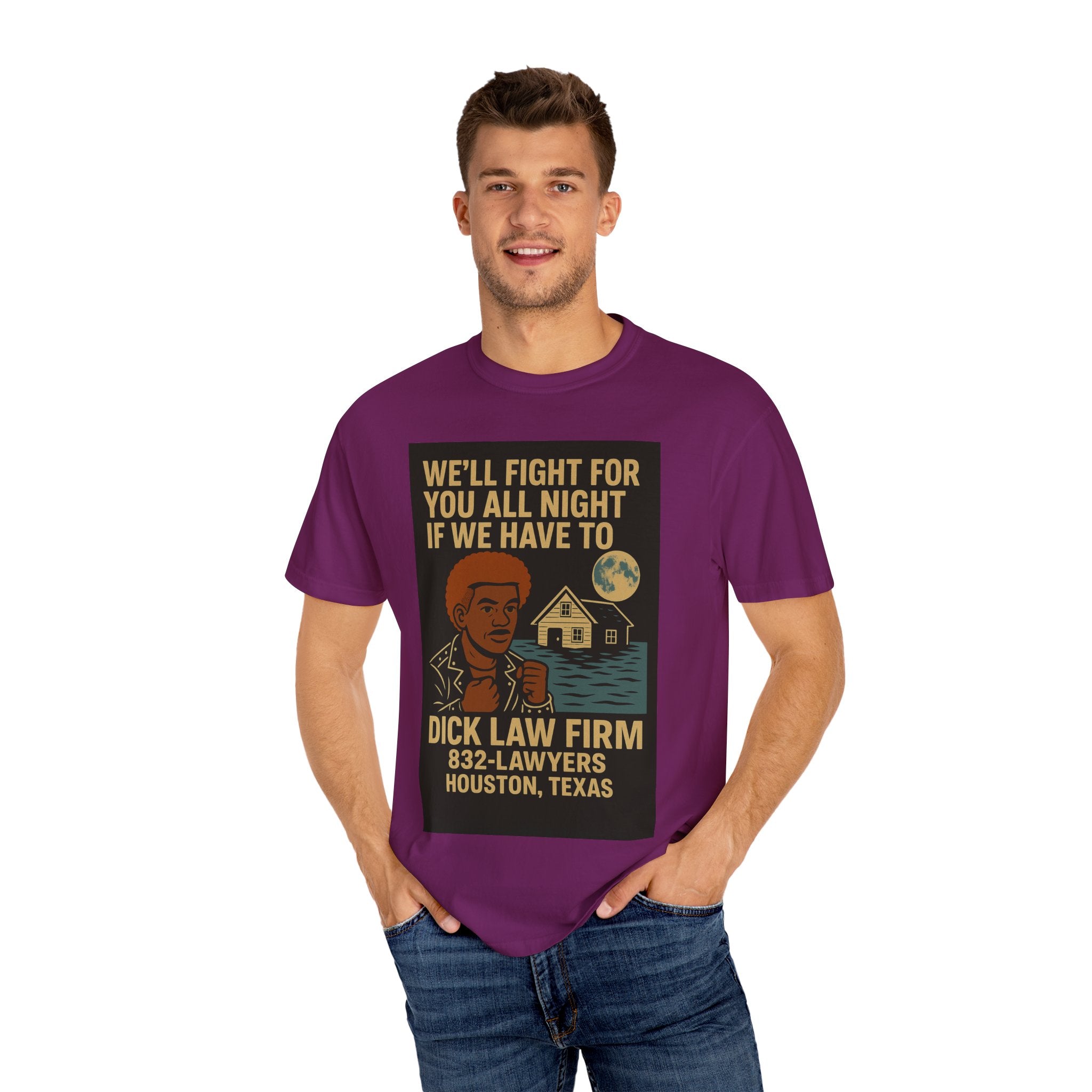 Fight All Night Unisex Graphic Tee