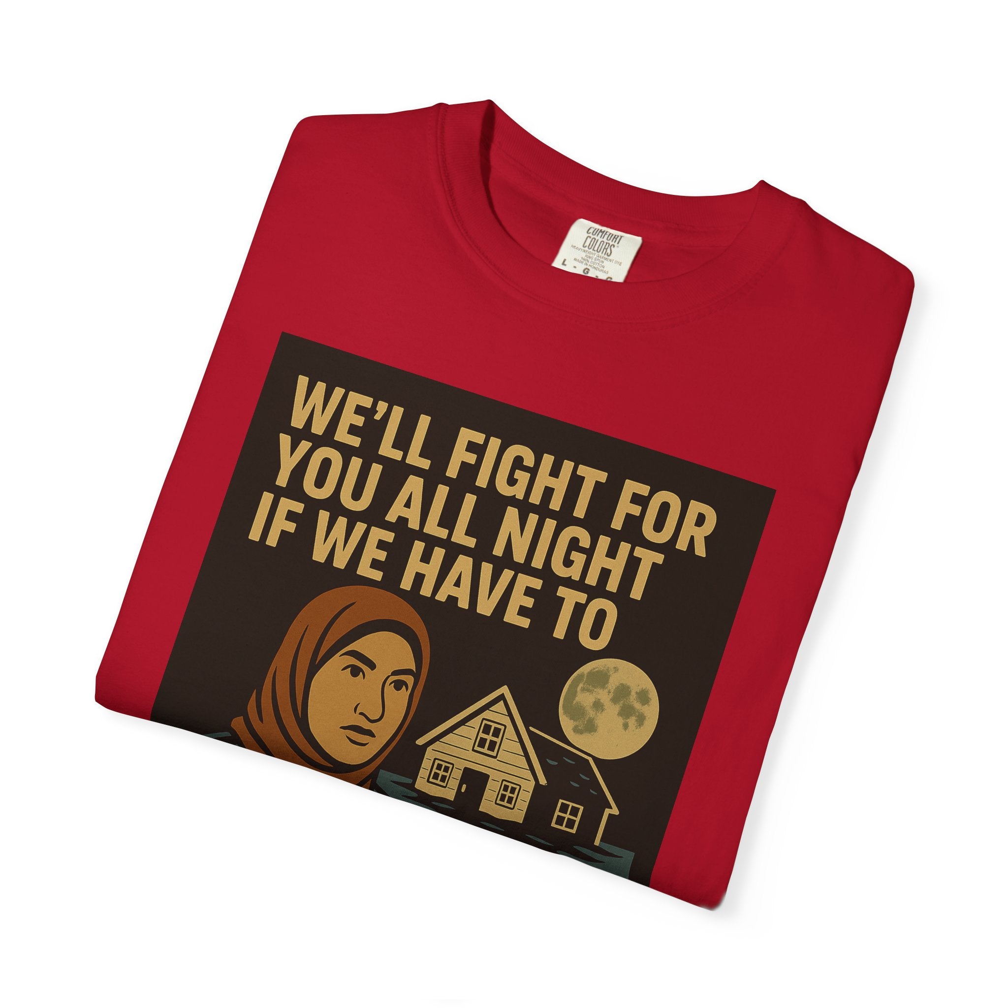 Fight All Night Unisex Graphic Tee