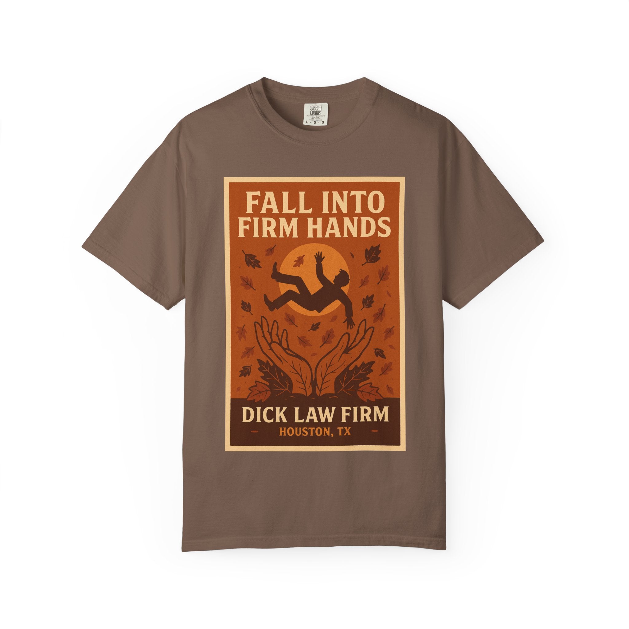 Fall into Firm Hands Unisex Graphic Tee