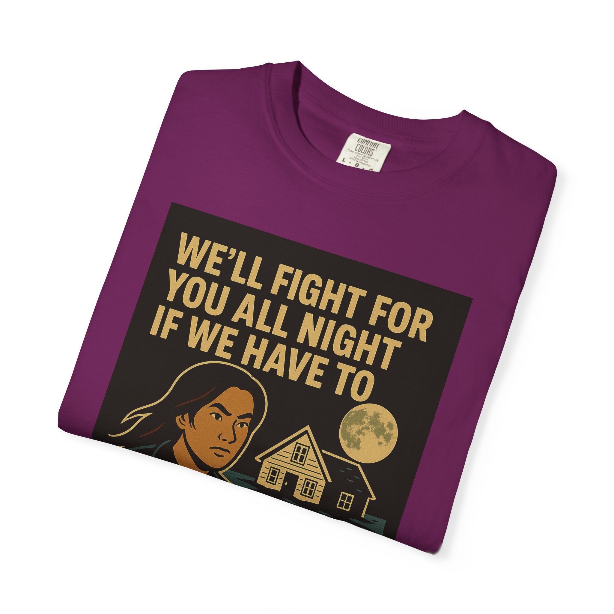 Fight All Night Unisex Graphic Tee