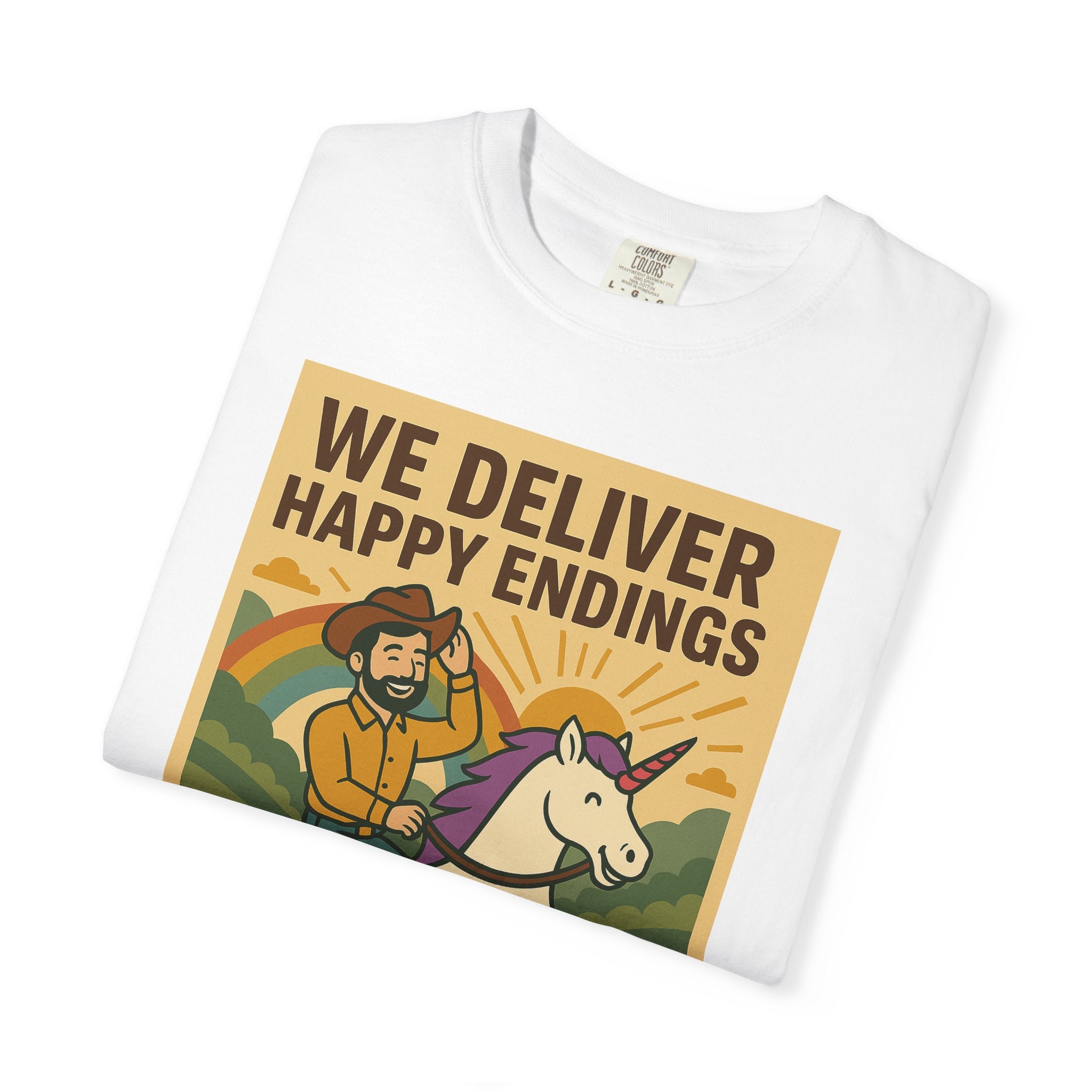 Happy Endings Unisex Graphic Tee