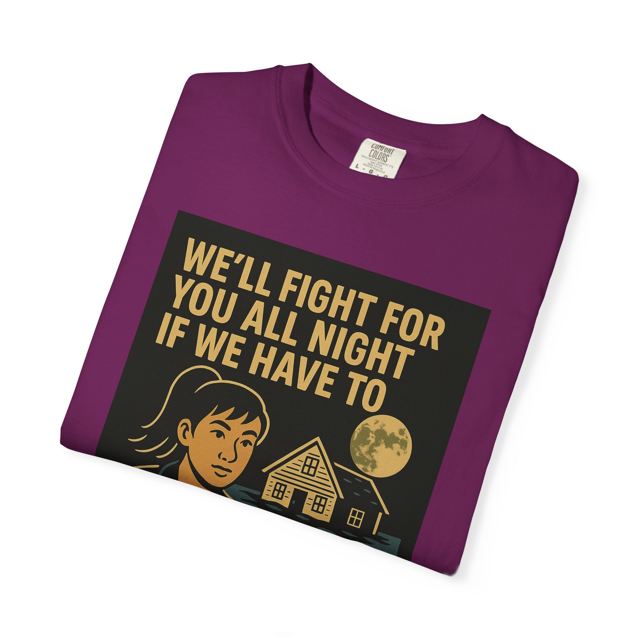 Fight All Night Unisex Graphic Tee