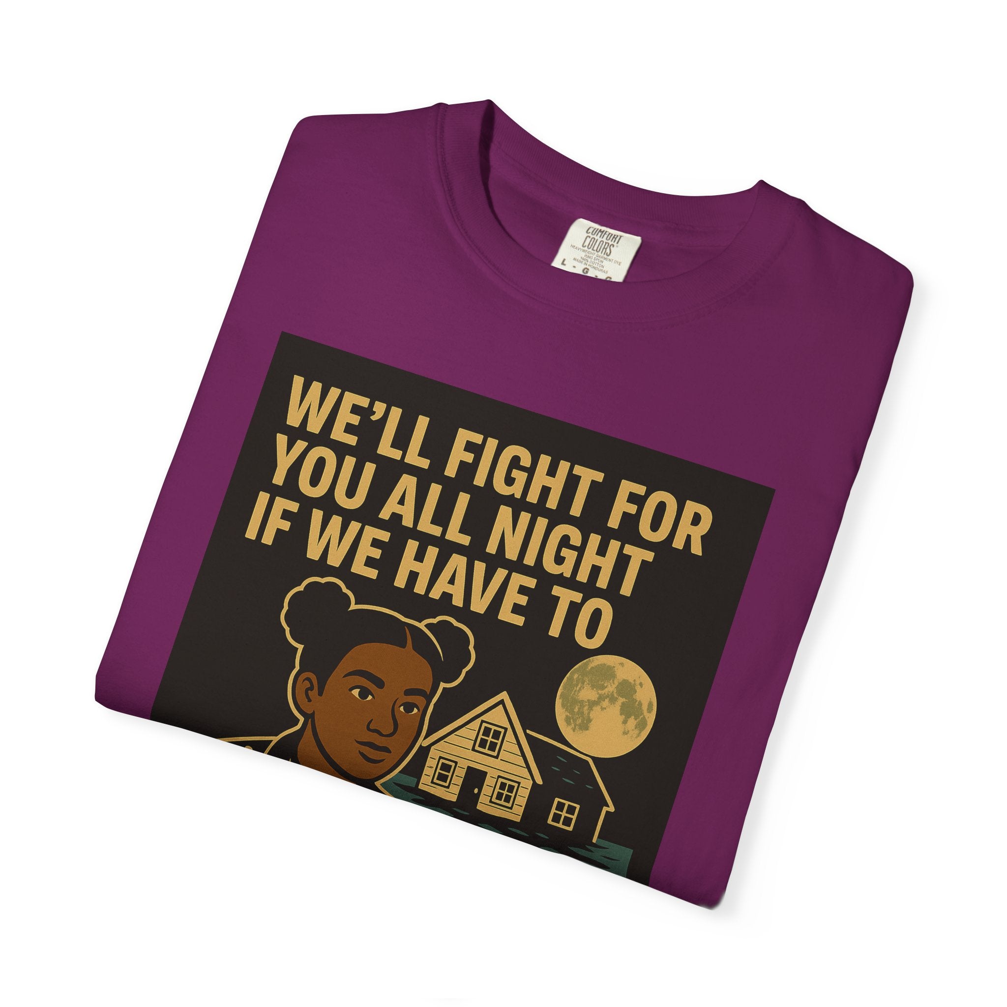 Fight All Night Unisex Graphic Tee