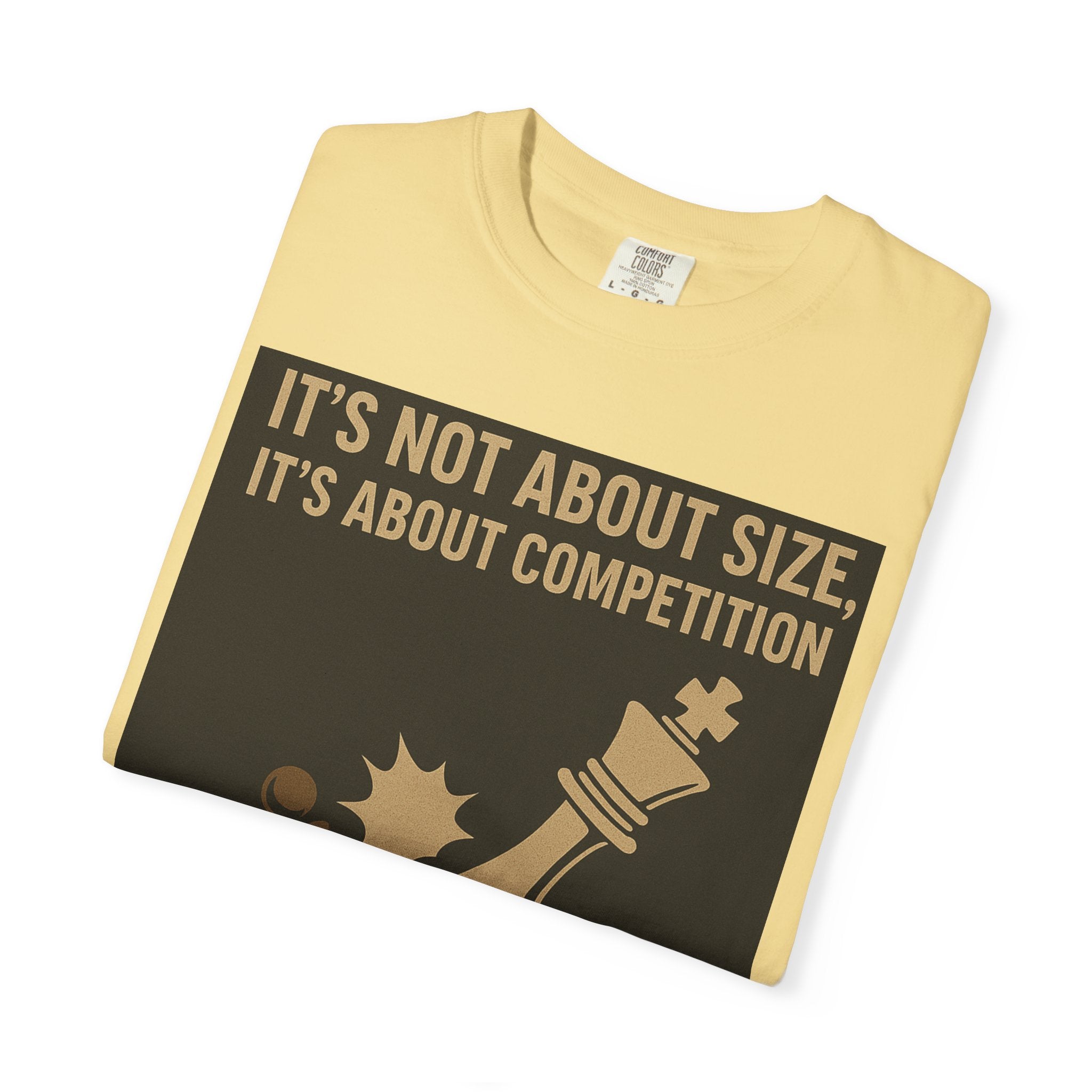 It's Not About Size Unisex Graphic Tee