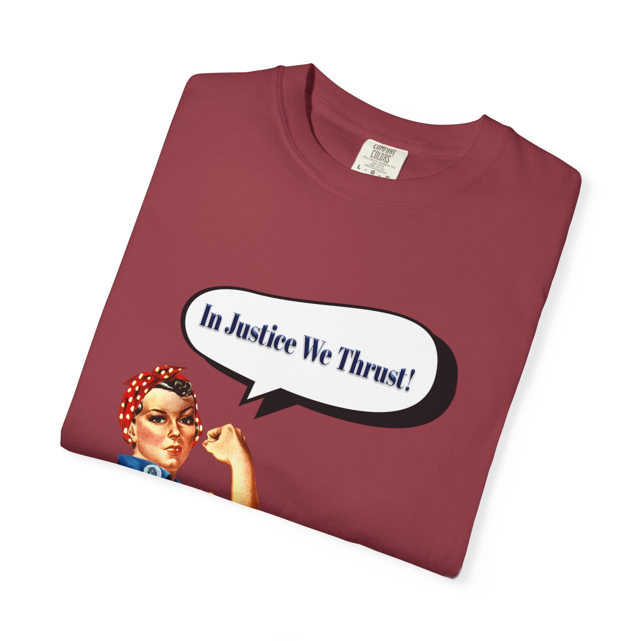 In Justice We Thrust Unisex Graphic Tee
