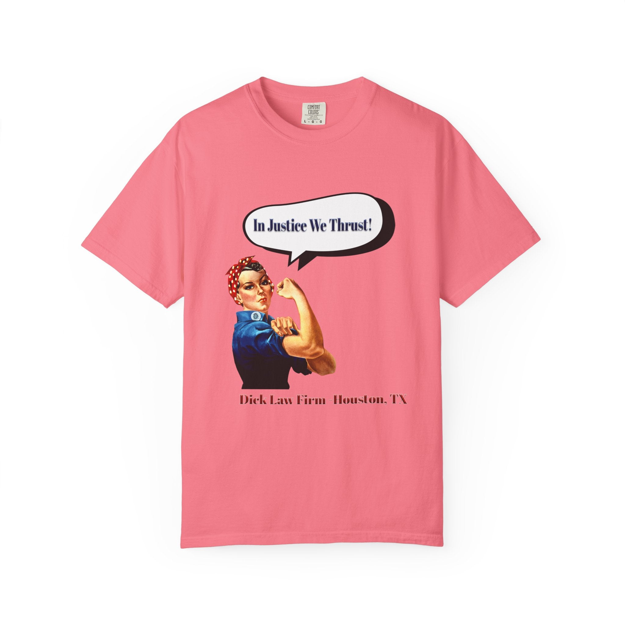 In Justice We Thrust Unisex Graphic Tee