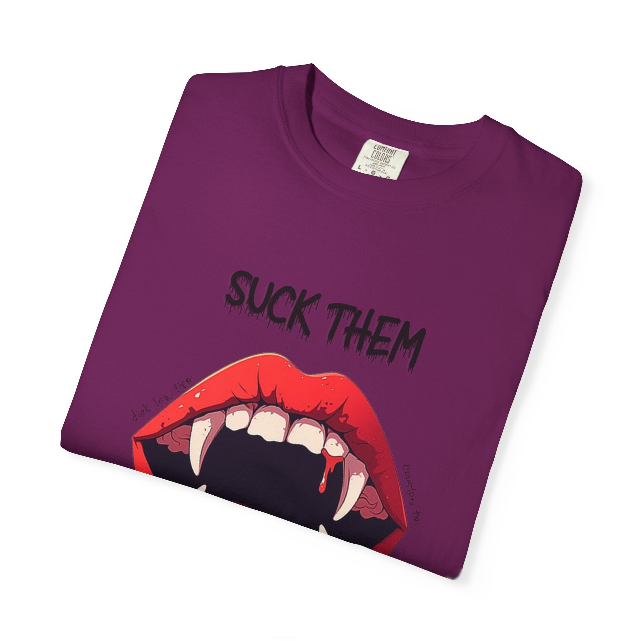 Suck Them Dry Halloween Unisex Graphic Tee