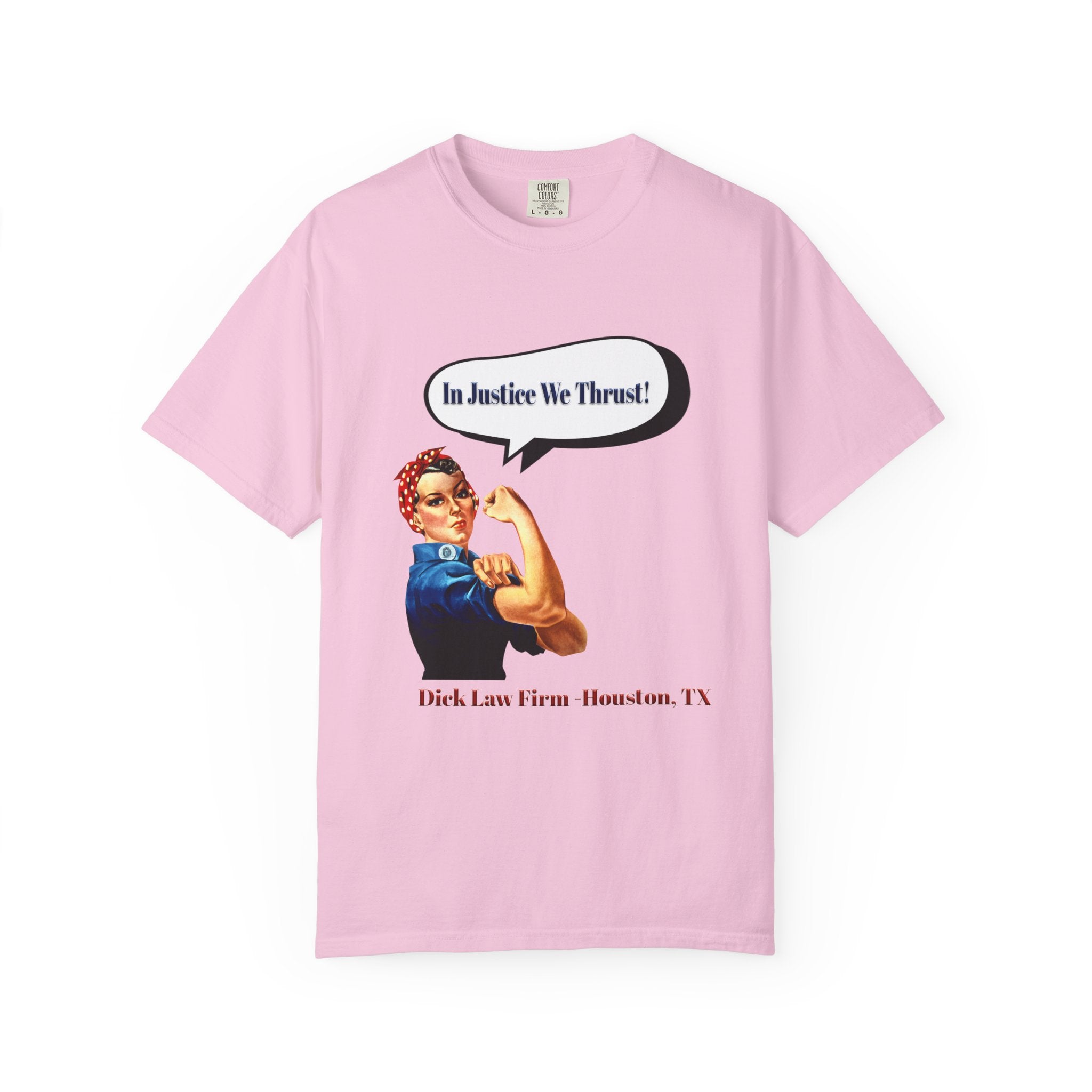 In Justice We Thrust Unisex Graphic Tee