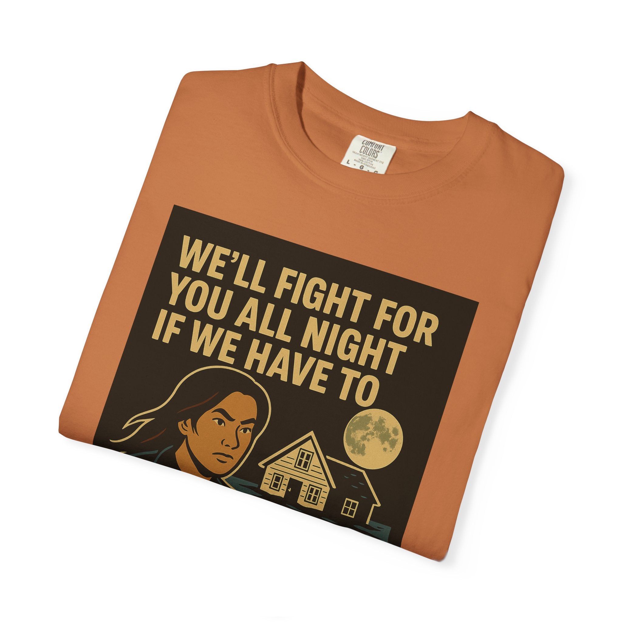 Fight All Night Unisex Graphic Tee