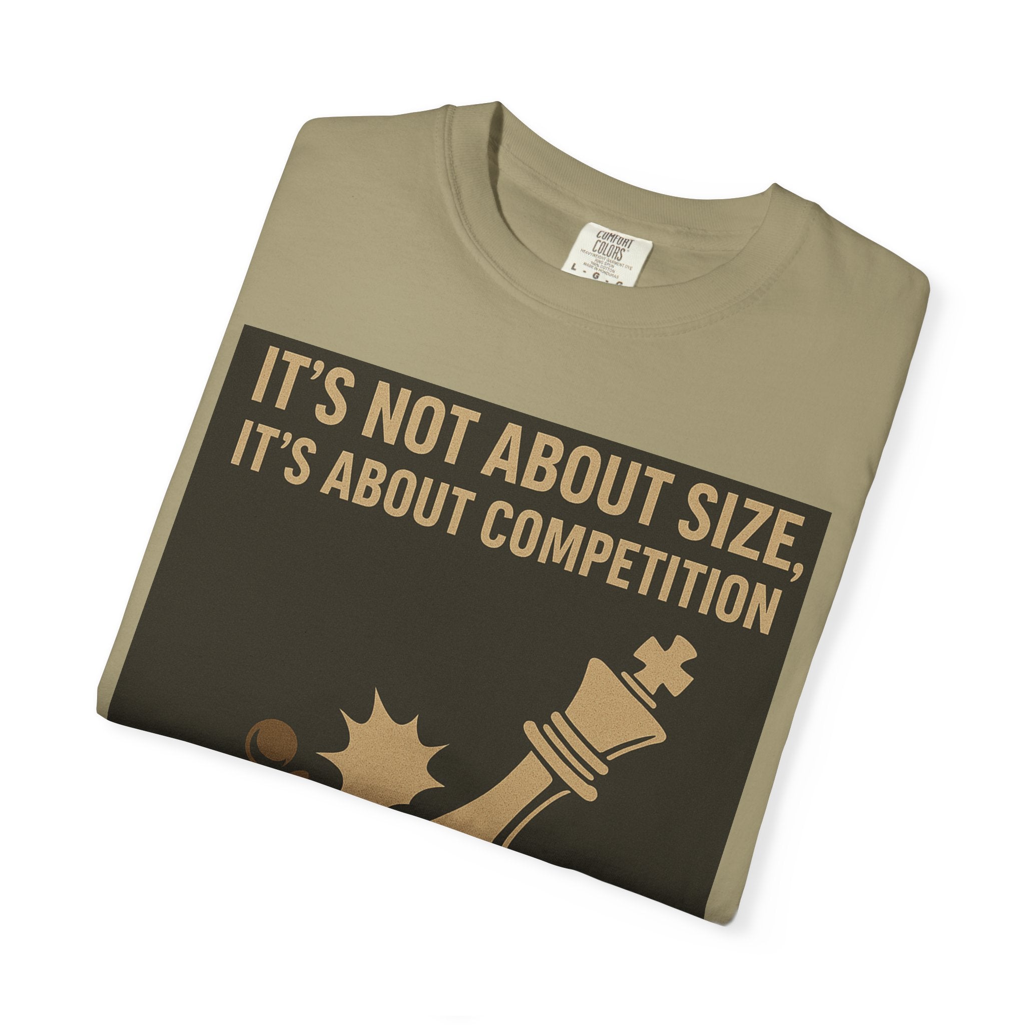 It's Not About Size Unisex Graphic Tee