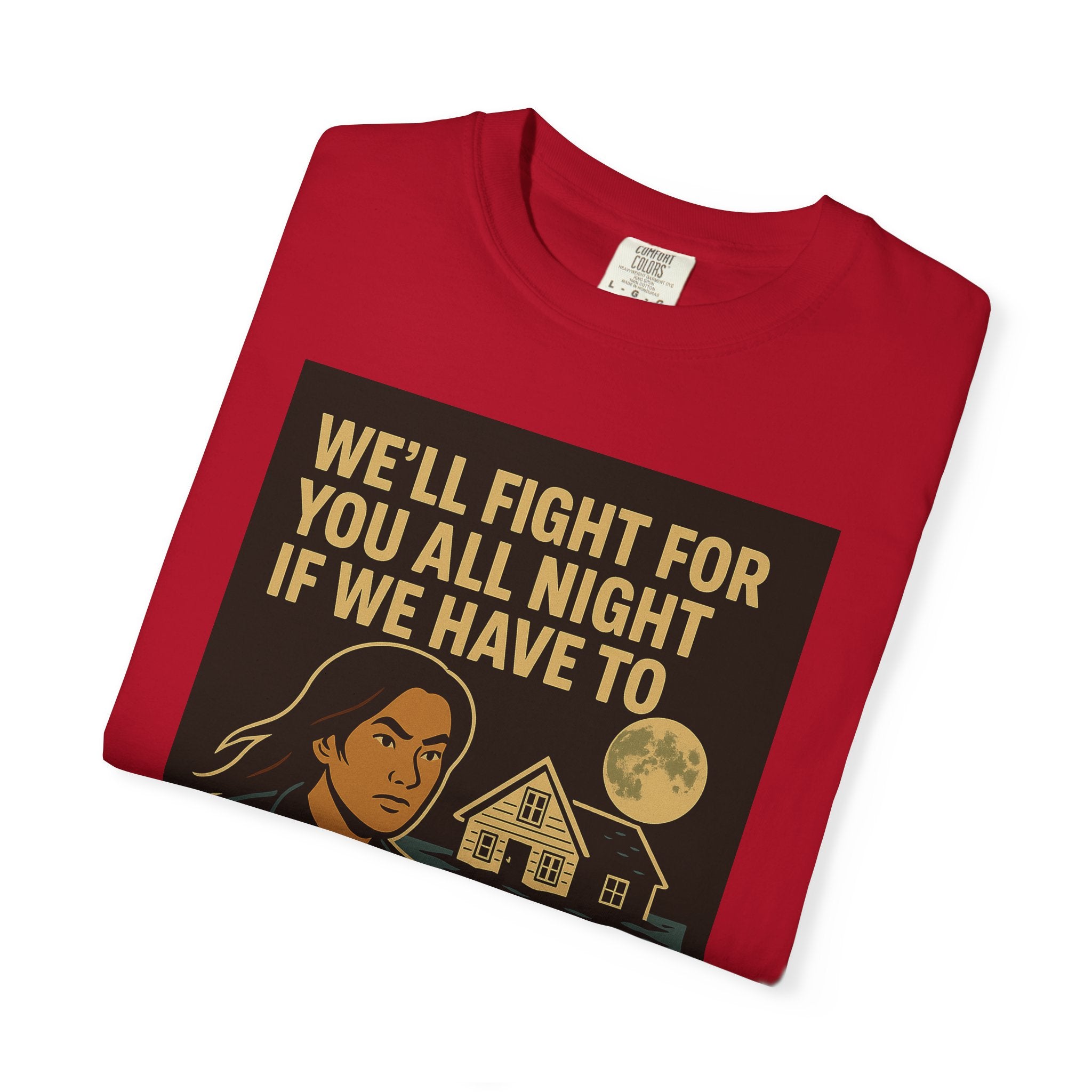 Fight All Night Unisex Graphic Tee