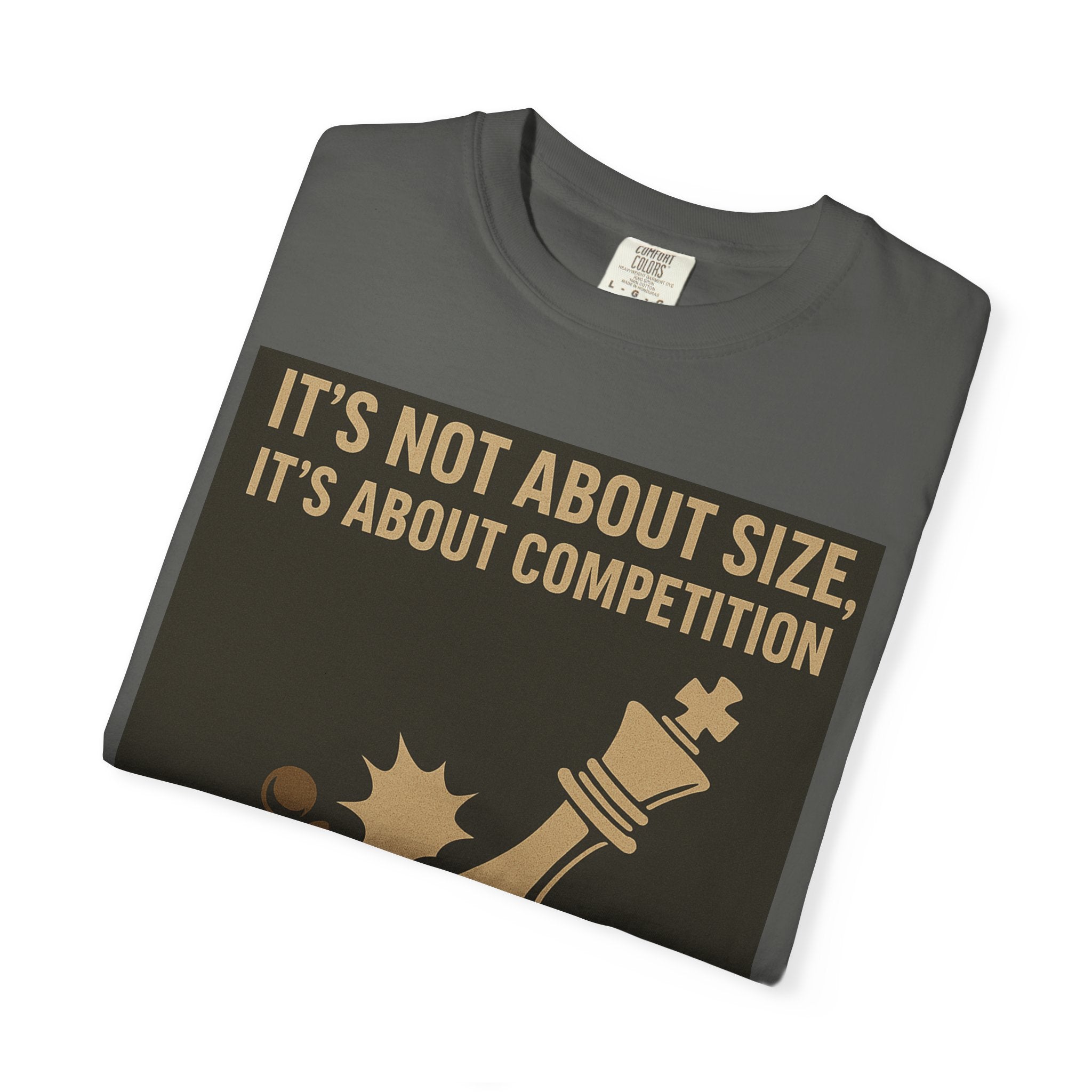 It's Not About Size Unisex Graphic Tee