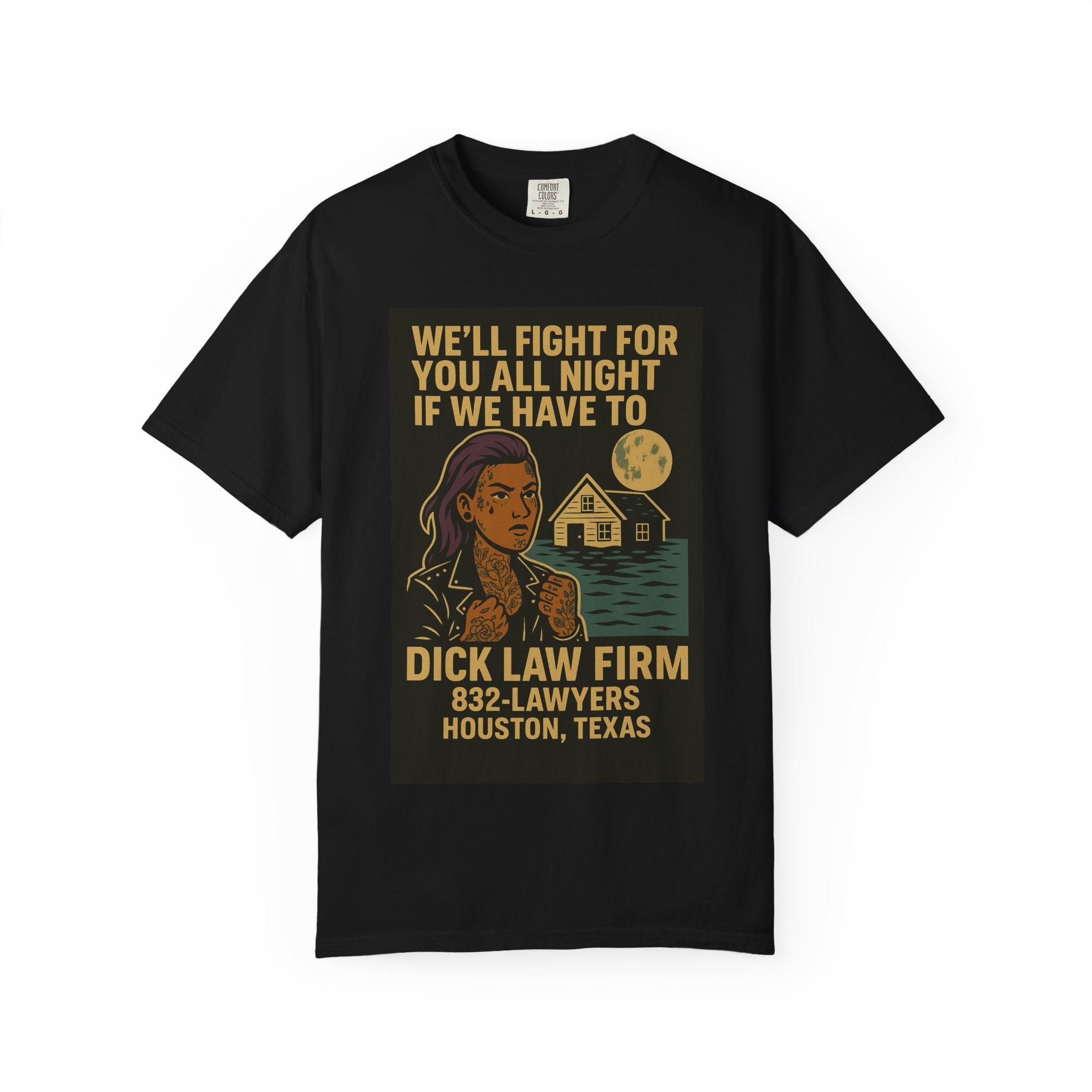 Fight All Night Unisex Graphic Tee
