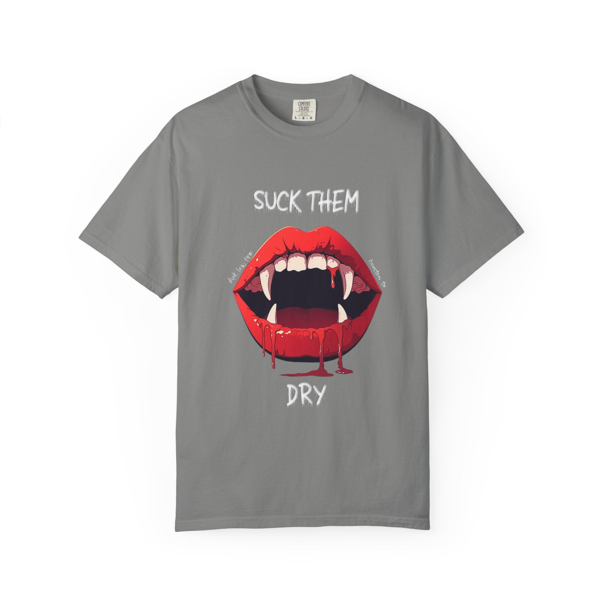Suck Them Dry Halloween Unisex Graphic Tee