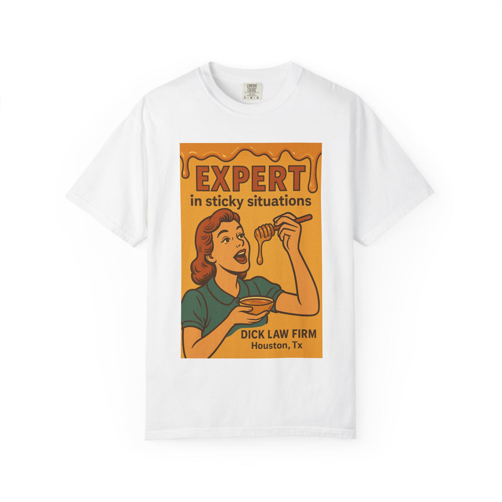 Expert in Sticky Situations T-Shirt Unisex Graphic Tee