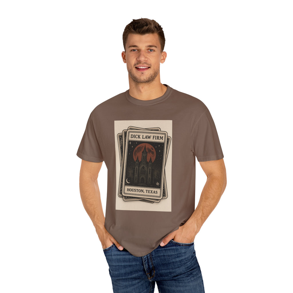 Dick Law Firm Tarot Card Unisex Graphic Tee