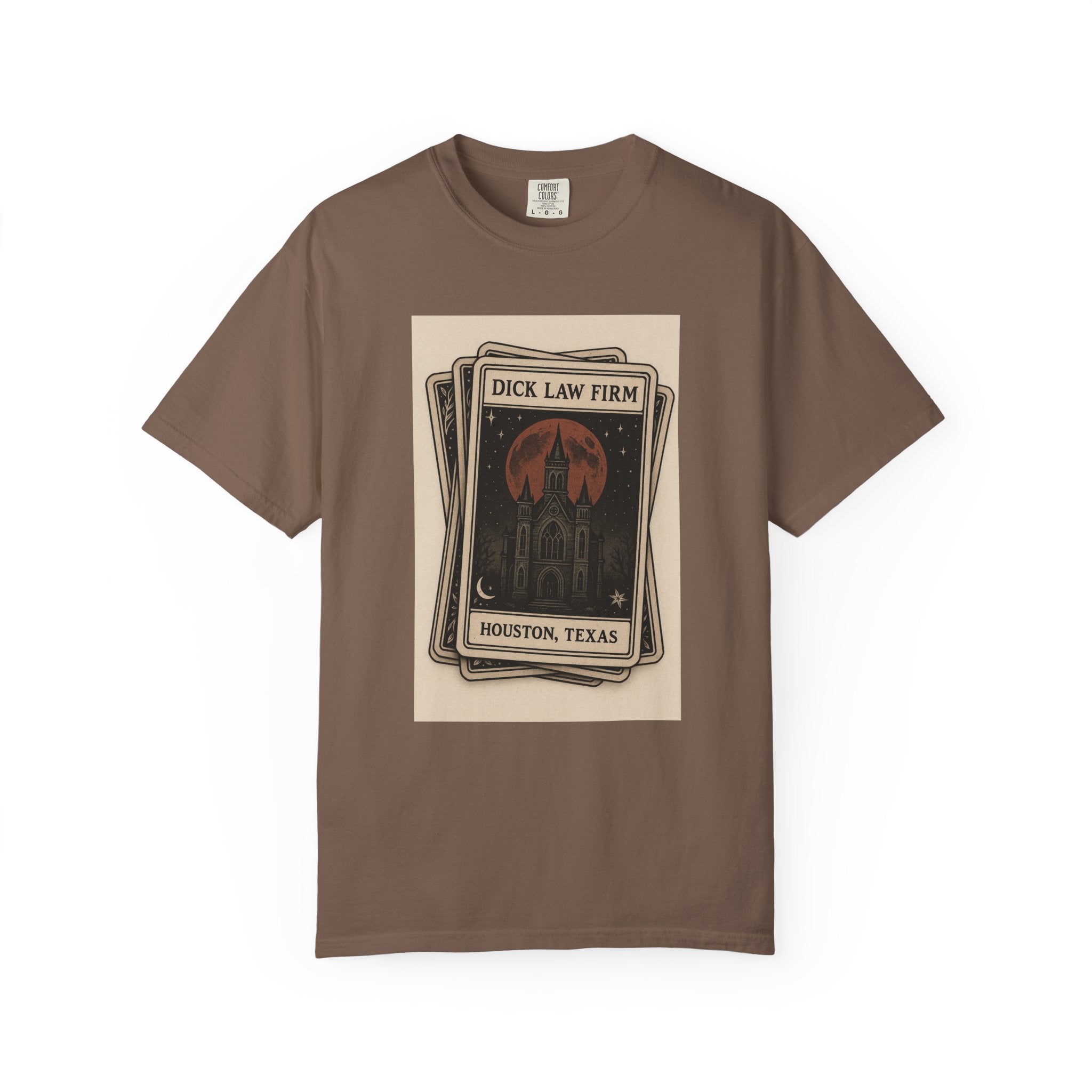 Dick Law Firm Tarot Card Unisex Graphic Tee