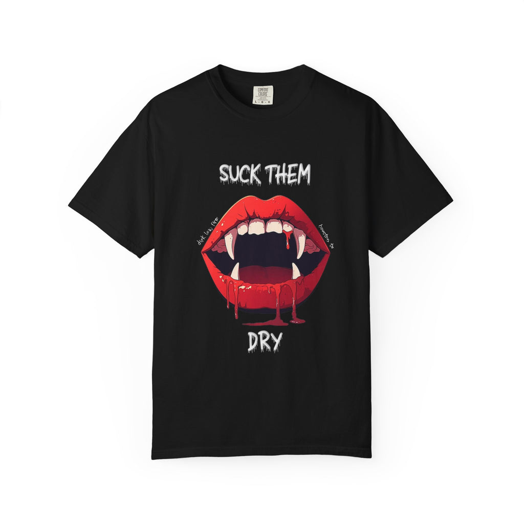 Suck Them Dry Halloween Unisex Graphic Tee