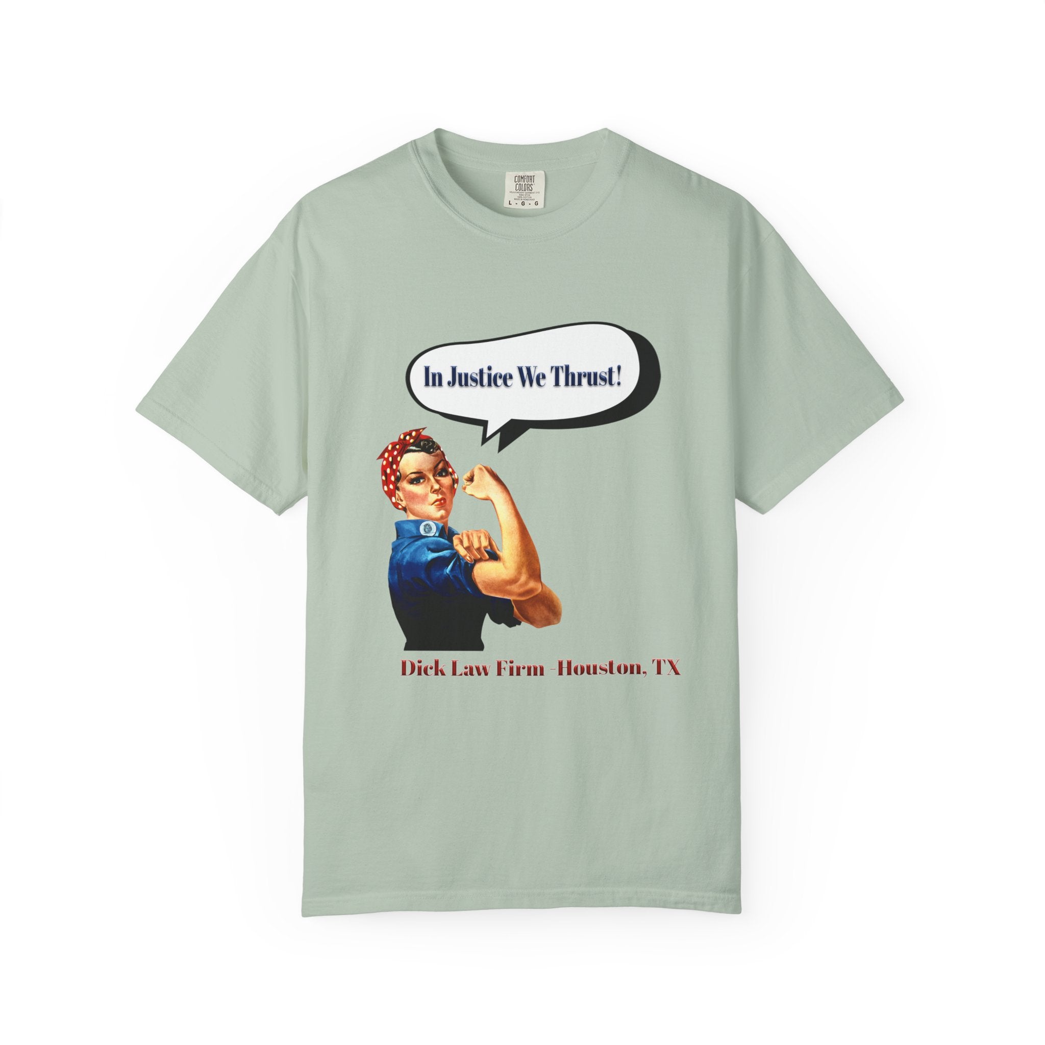 In Justice We Thrust Unisex Graphic Tee
