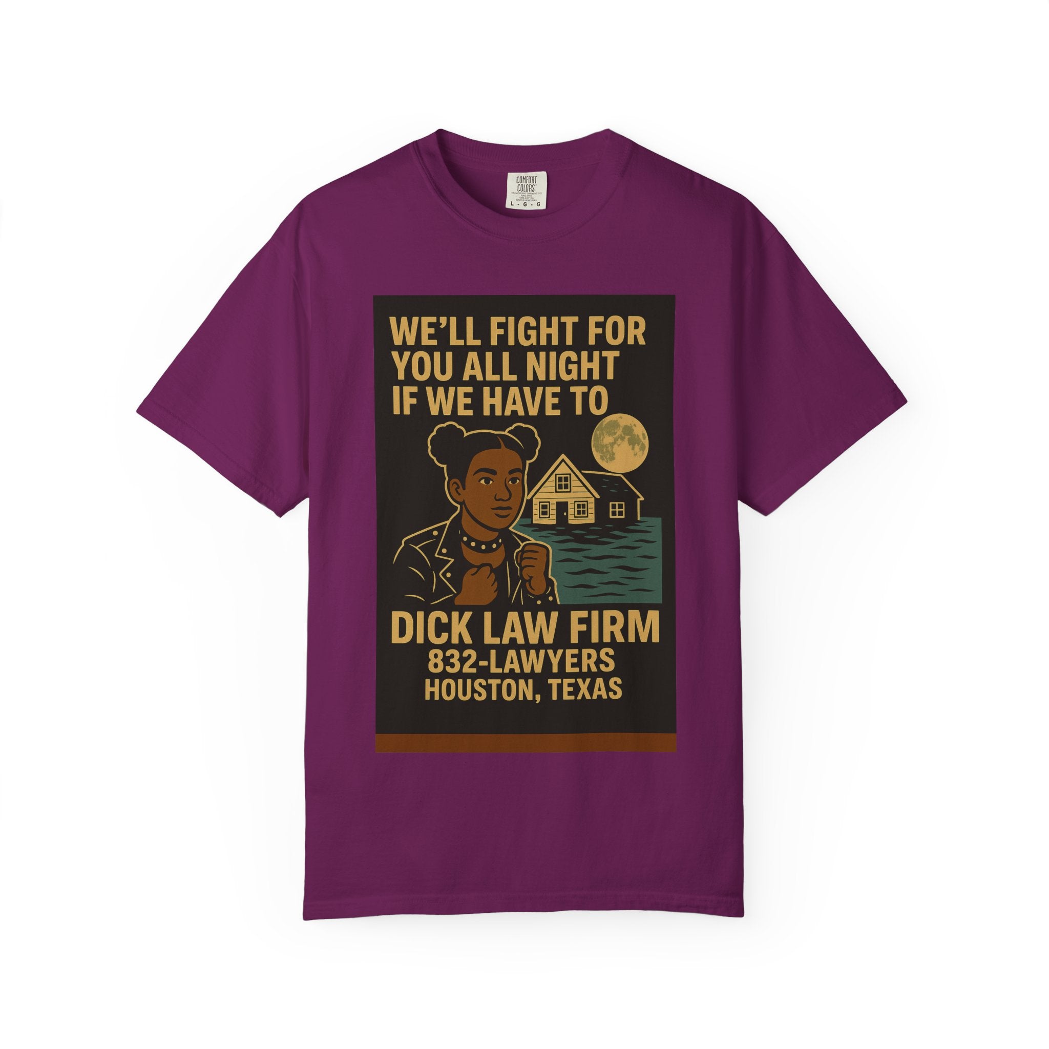 Fight All Night Unisex Graphic Tee