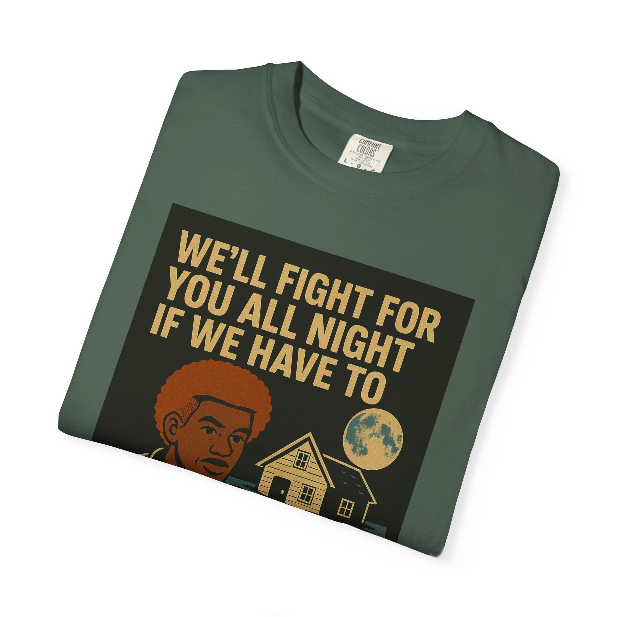 Fight All Night Unisex Graphic Tee