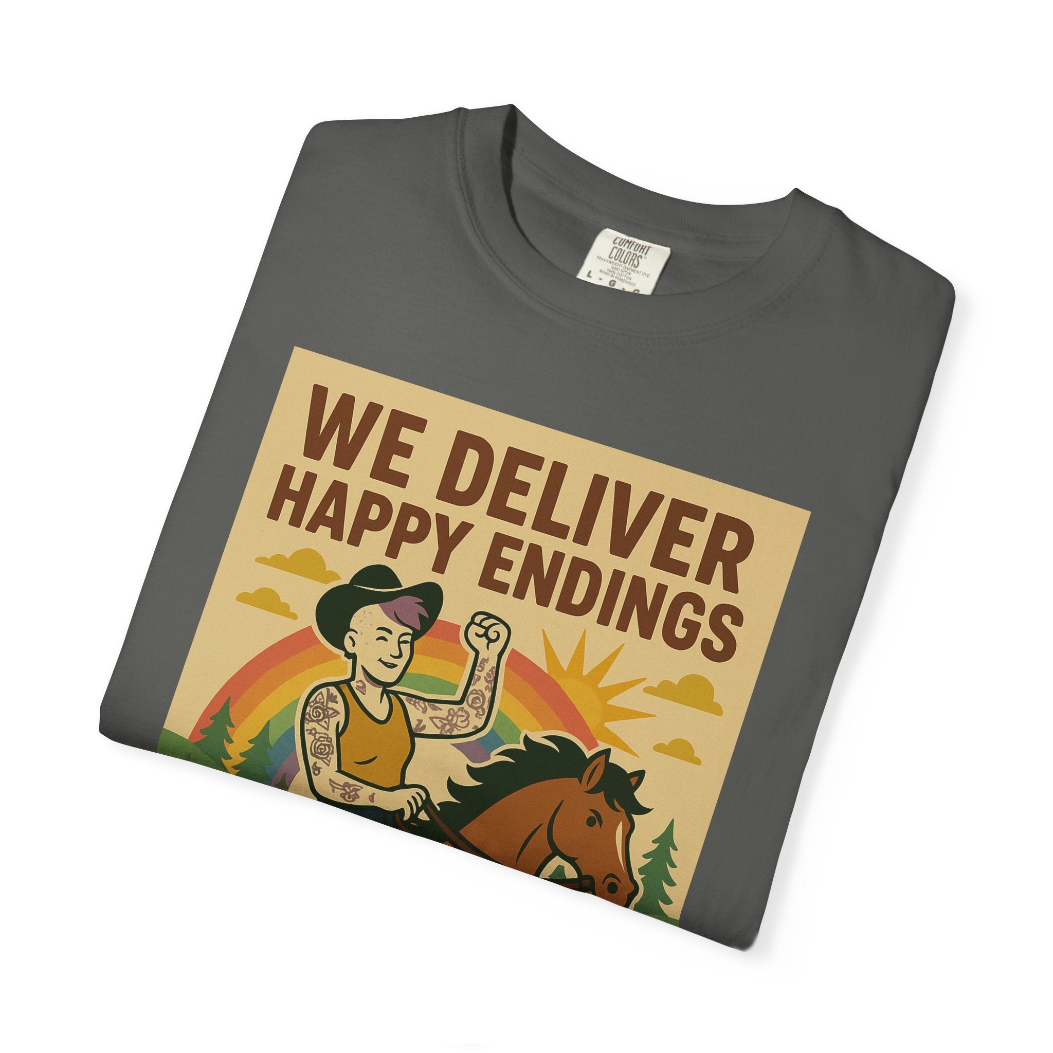 Happy Endings Unisex Graphic Tee