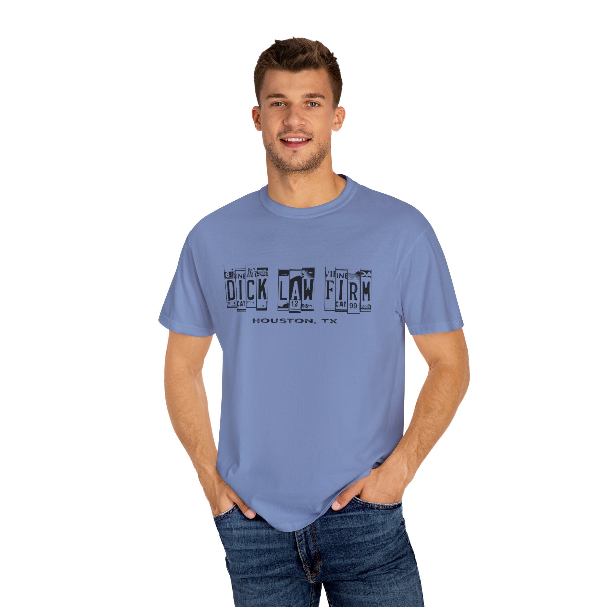 Dick Law Firm License Plate Unisex Graphic Tee