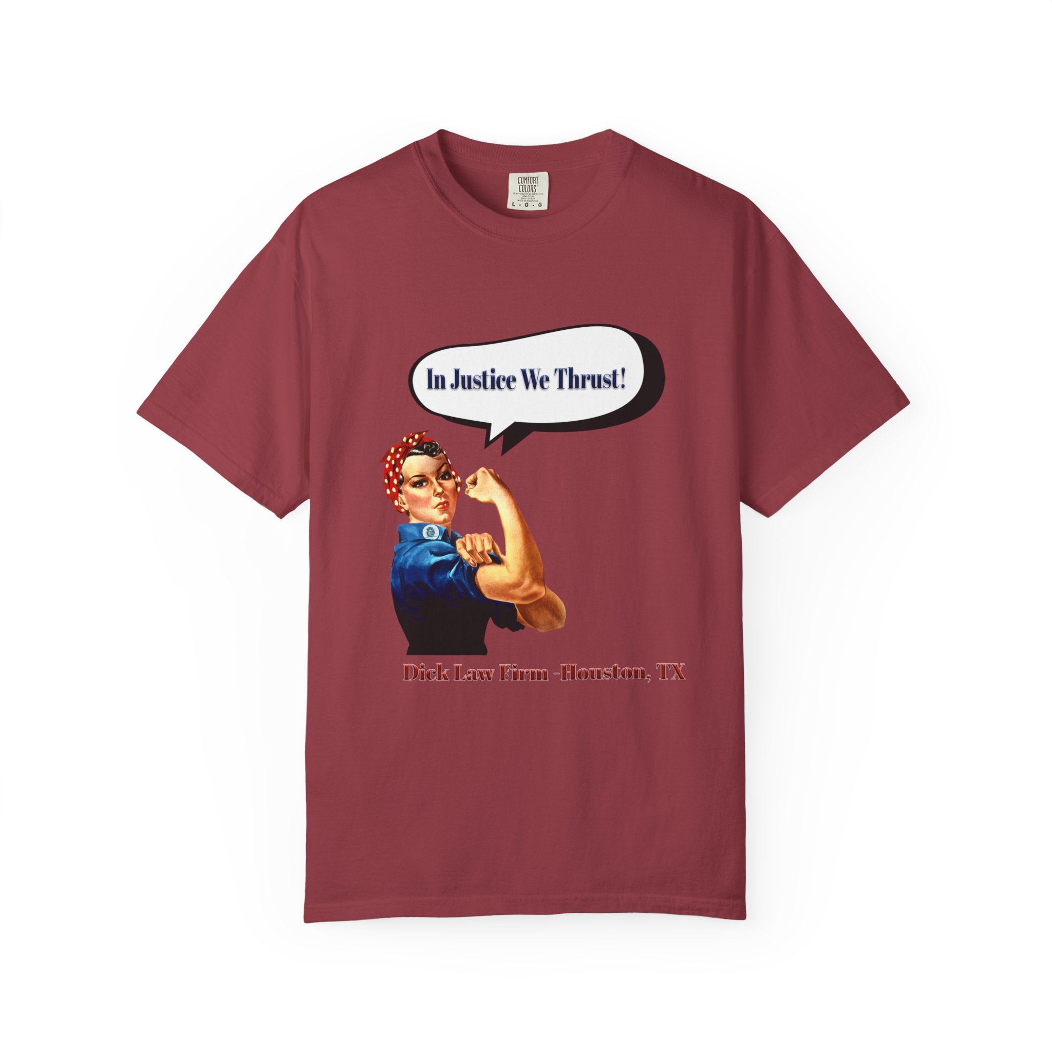 In Justice We Thrust Unisex Graphic Tee