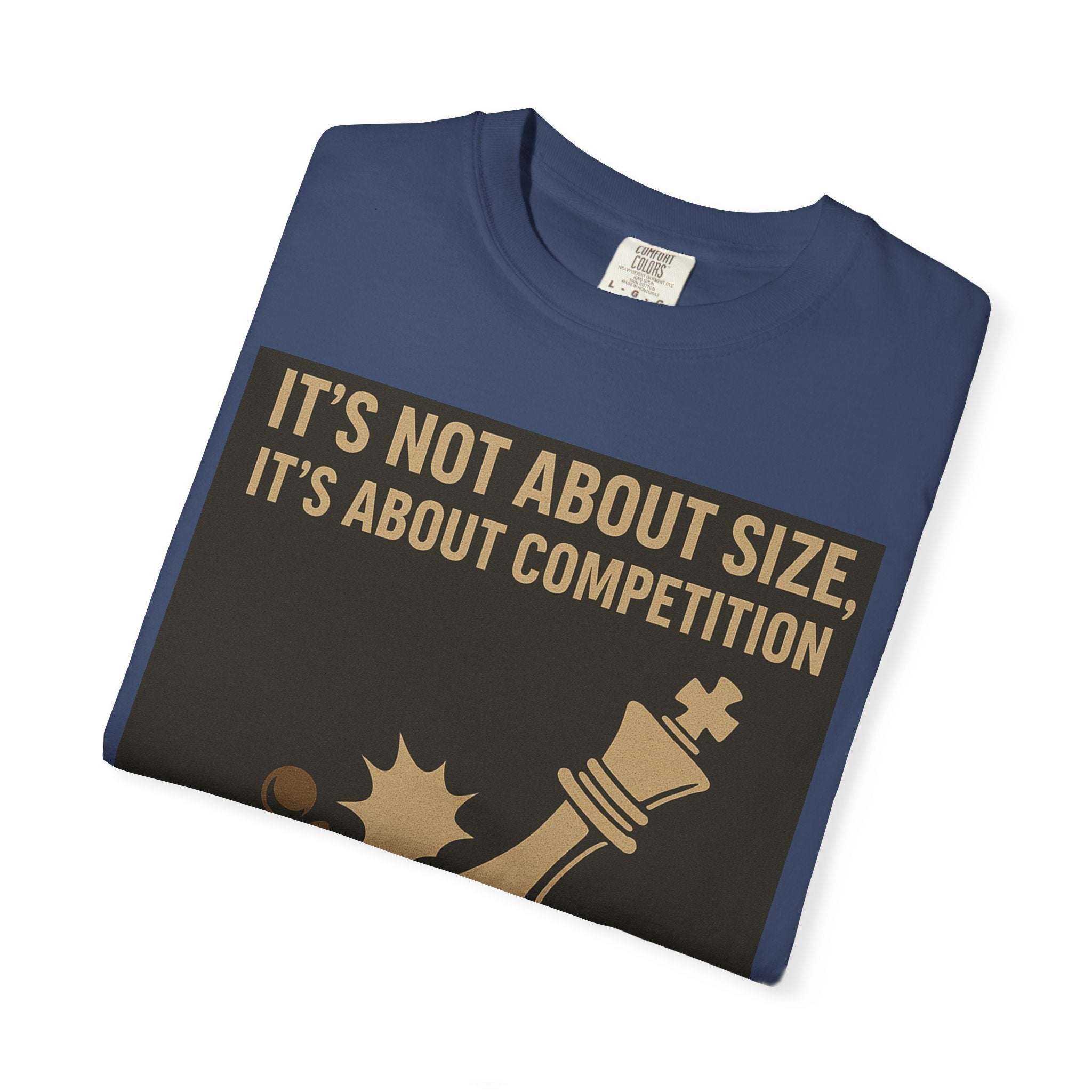 It's Not About Size Unisex Graphic Tee