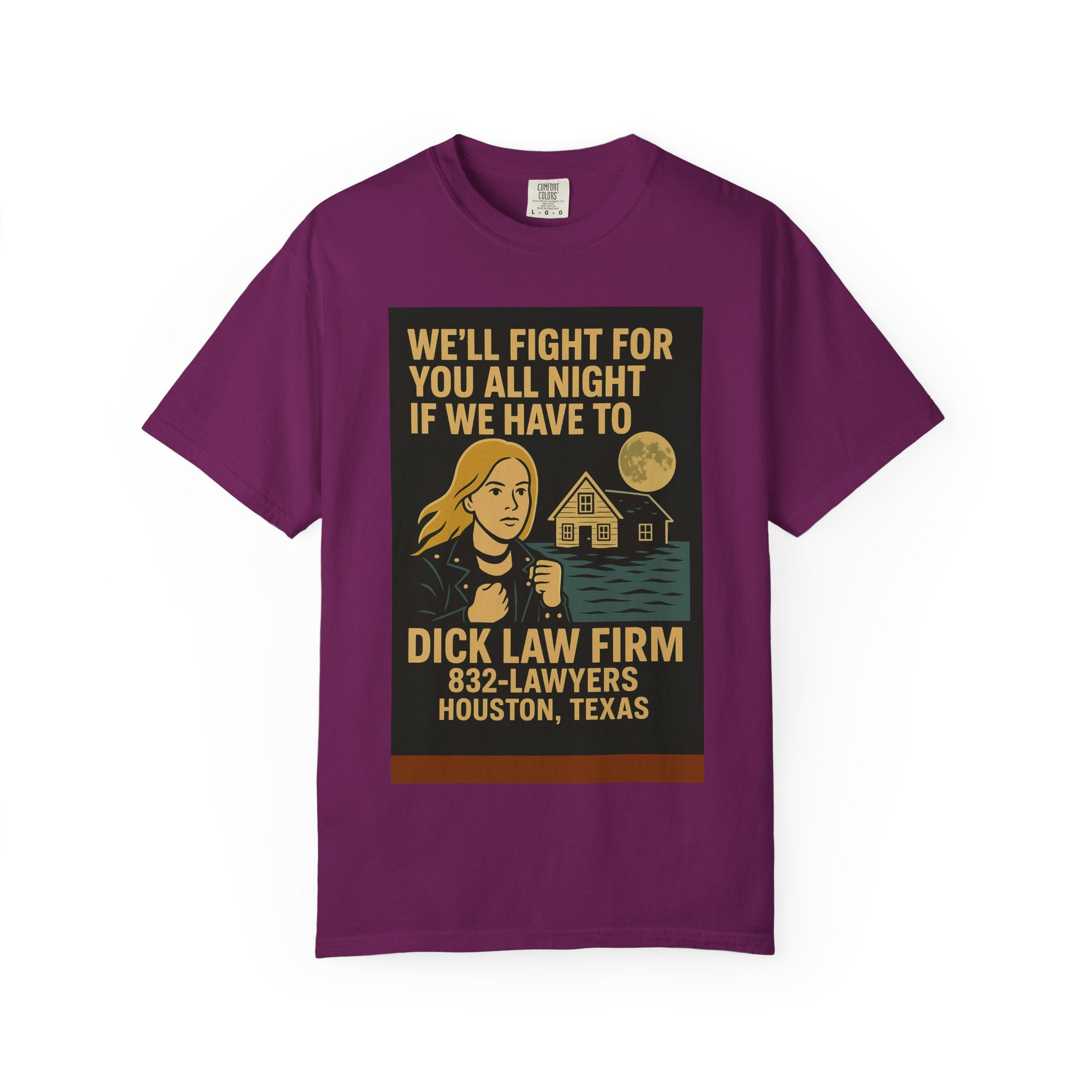 Fight All Night Unisex Graphic Tee