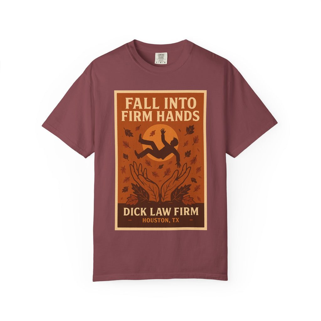 Fall into Firm Hands Unisex Graphic Tee