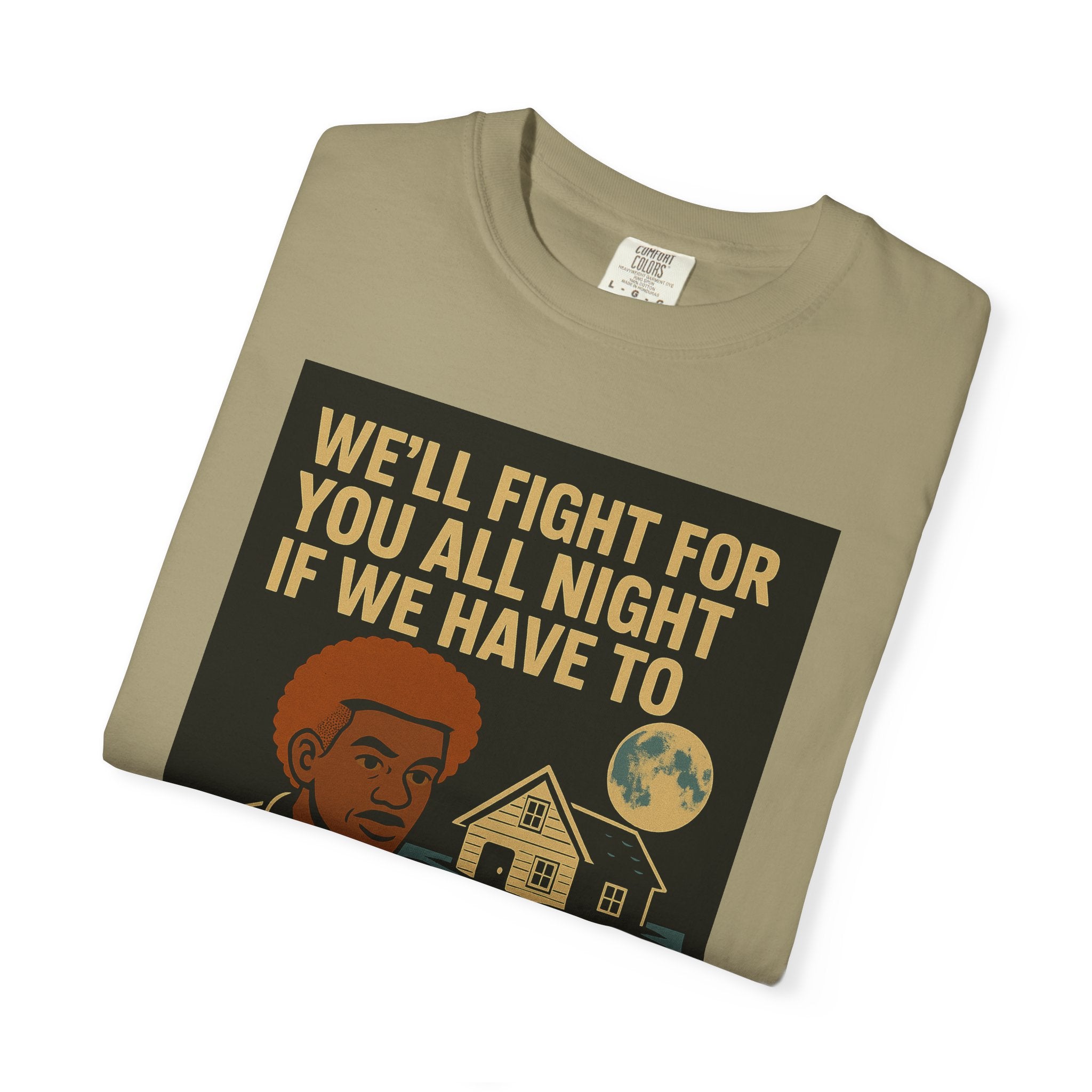 Fight All Night Unisex Graphic Tee