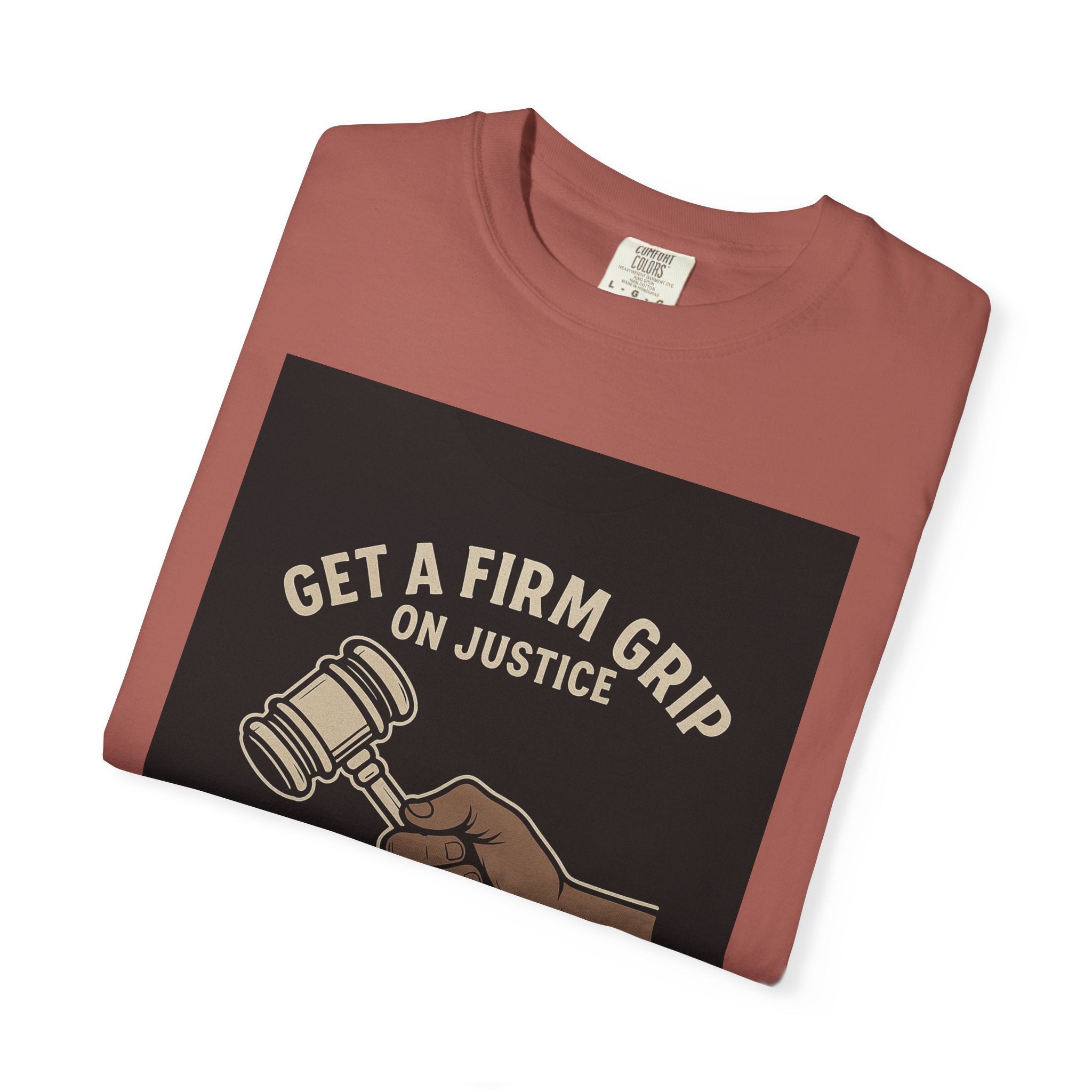 Firm Grip On Justice Unisex Graphic Tee