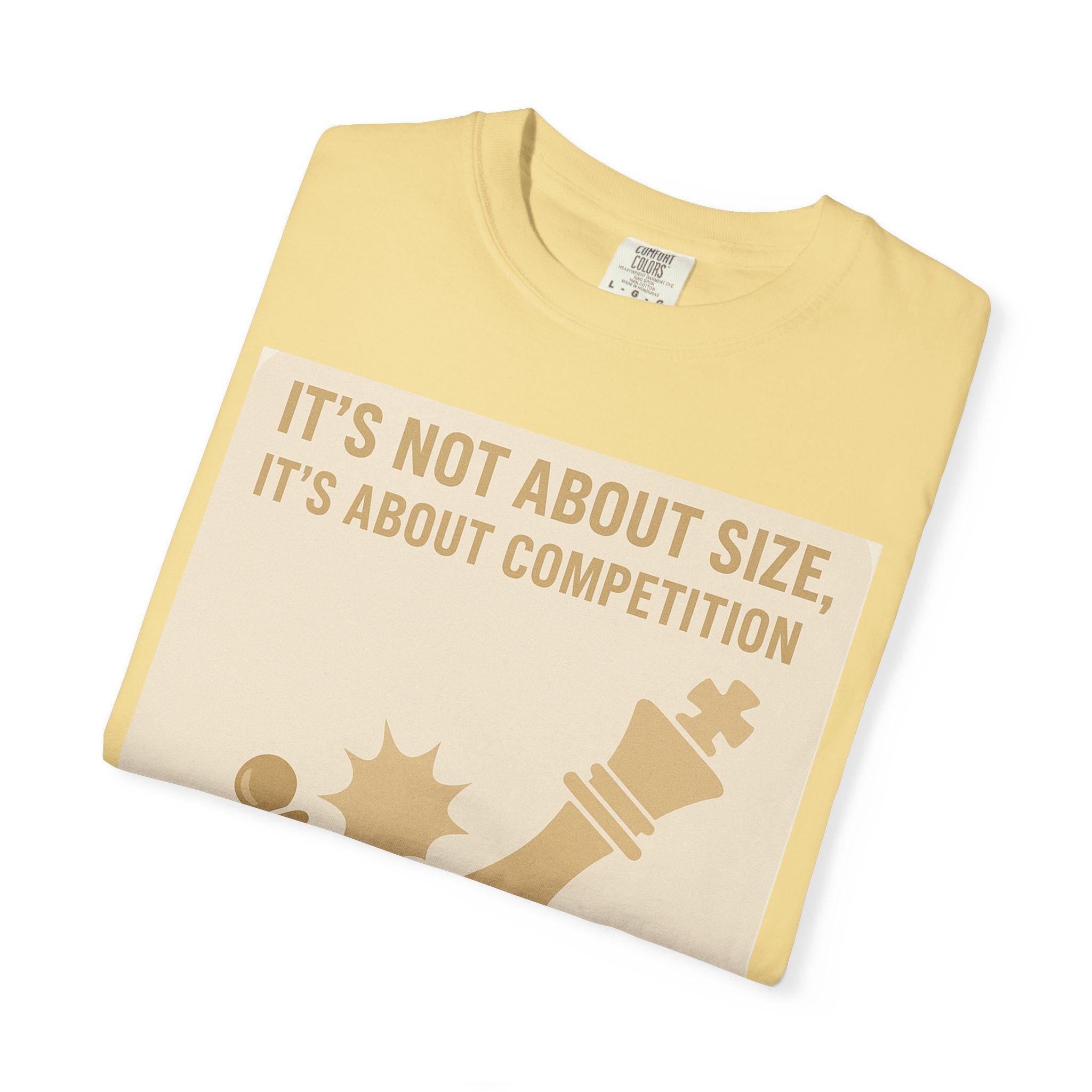 It's Not About Size Unisex Graphic Tee