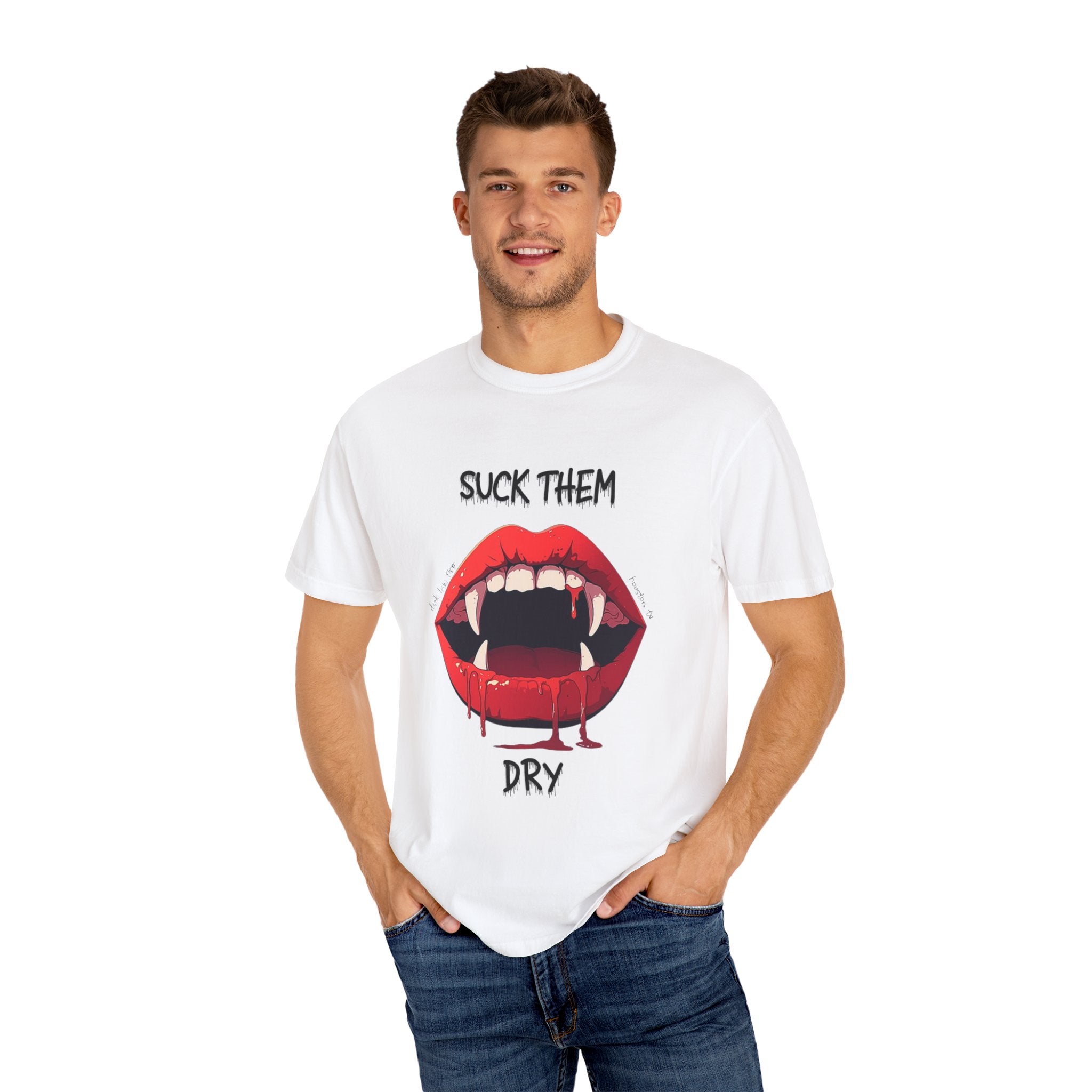 Suck Them Dry Halloween Unisex Graphic Tee