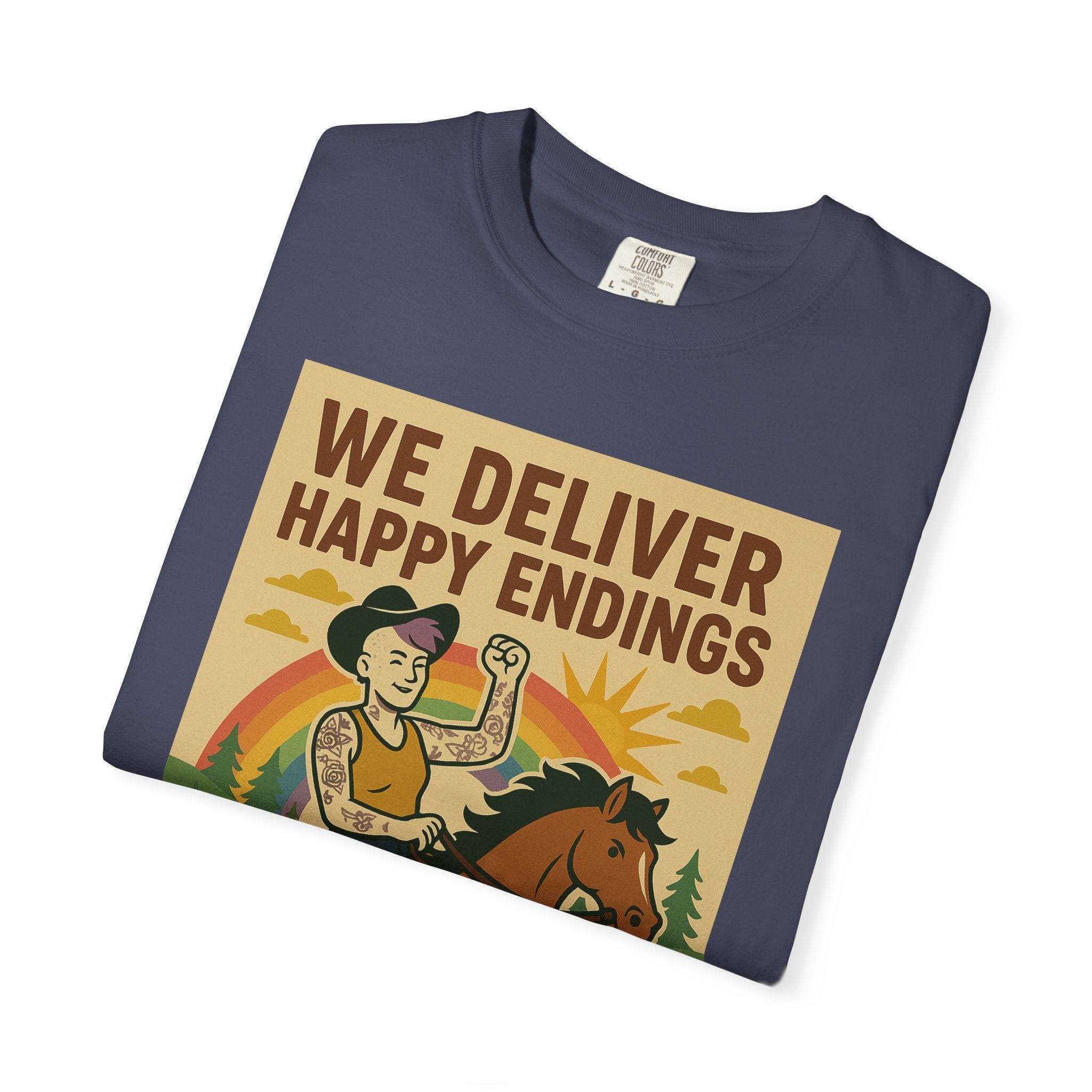 Happy Endings Unisex Graphic Tee