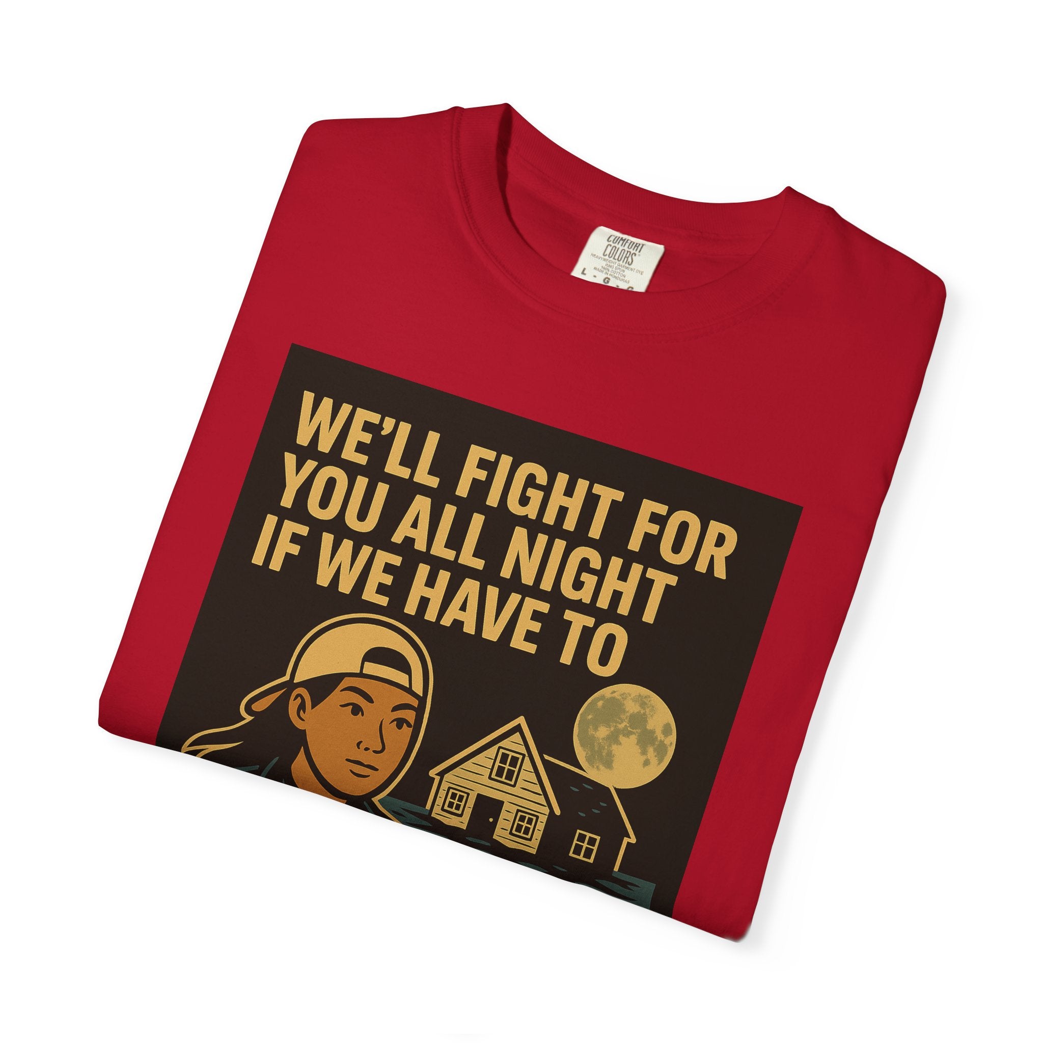 Fight All Night Unisex Graphic Tee
