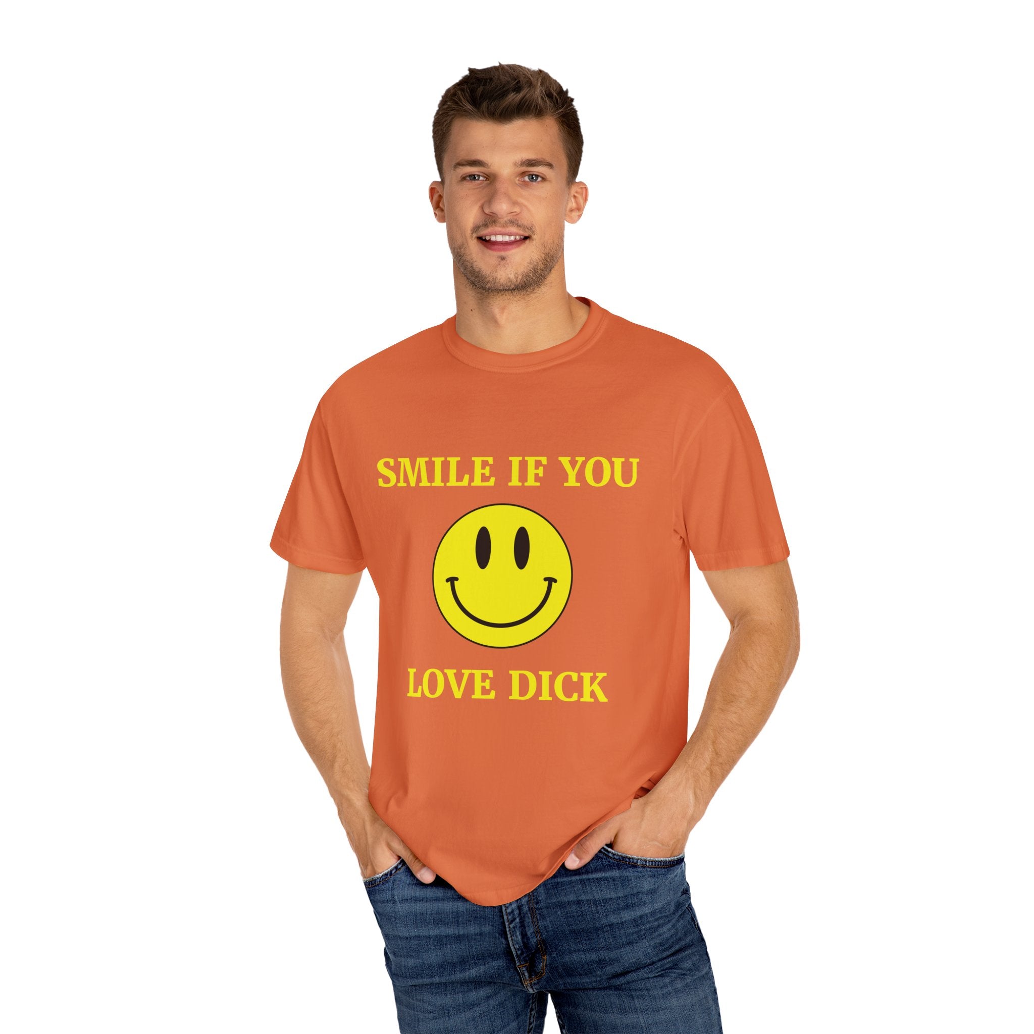 Smile If You Love Dick Unisex Graphic Tee
