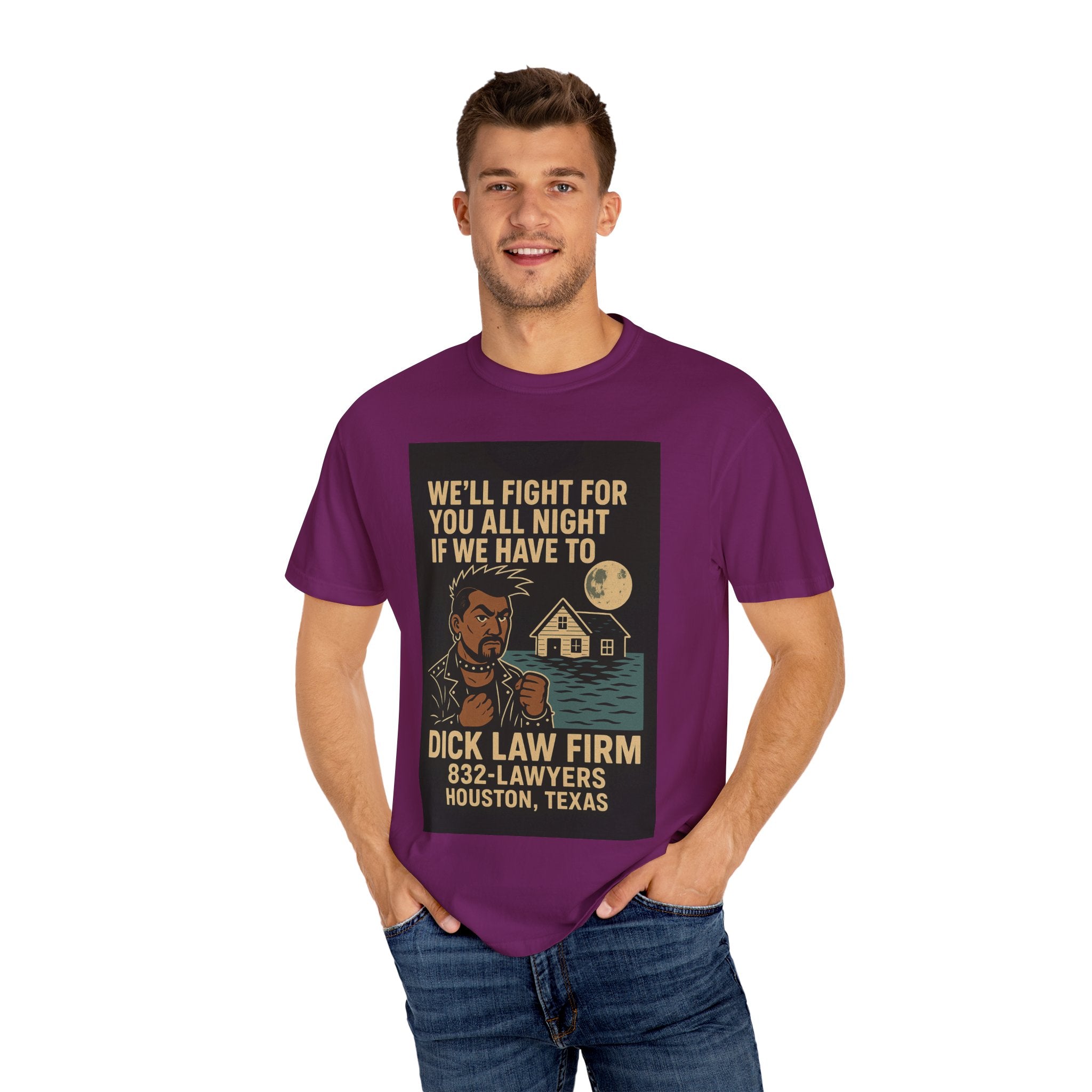 Fight All Night Unisex Graphic Tee