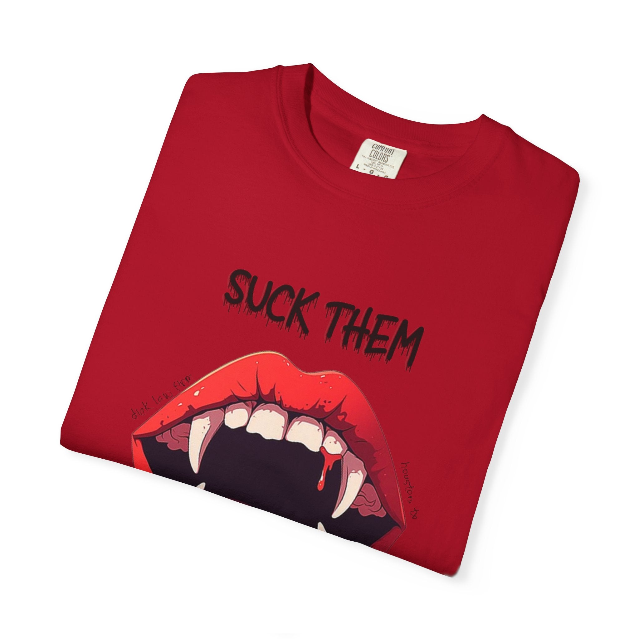 Suck Them Dry Halloween Unisex Graphic Tee